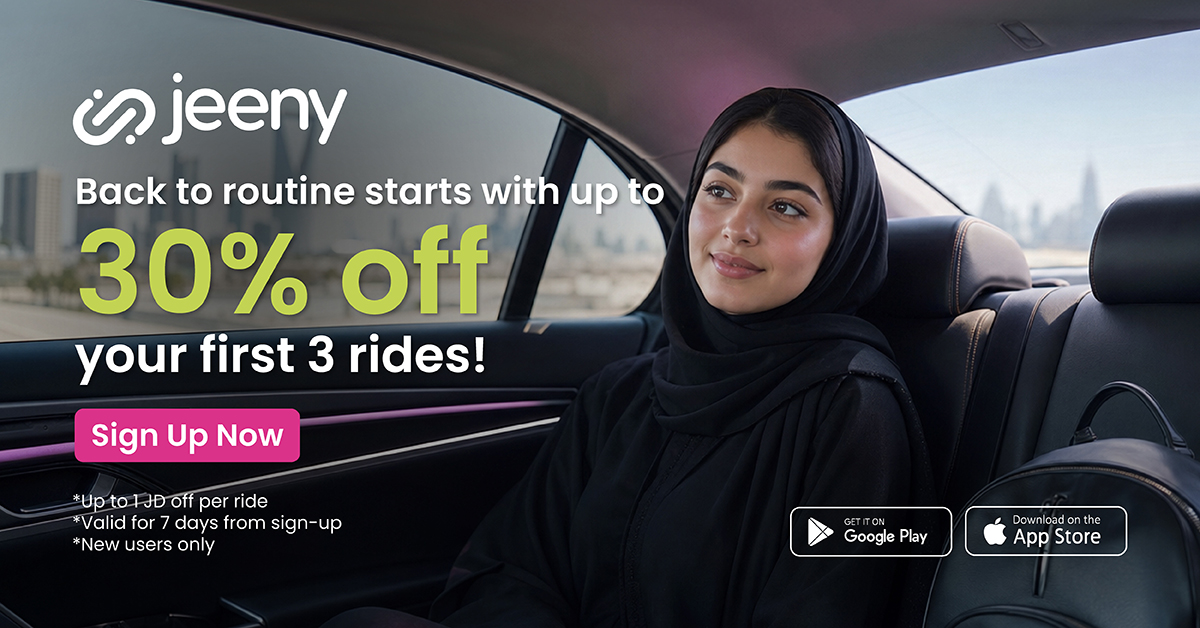 Jeeny Facebook ad: New to Jeeny? Save 30%