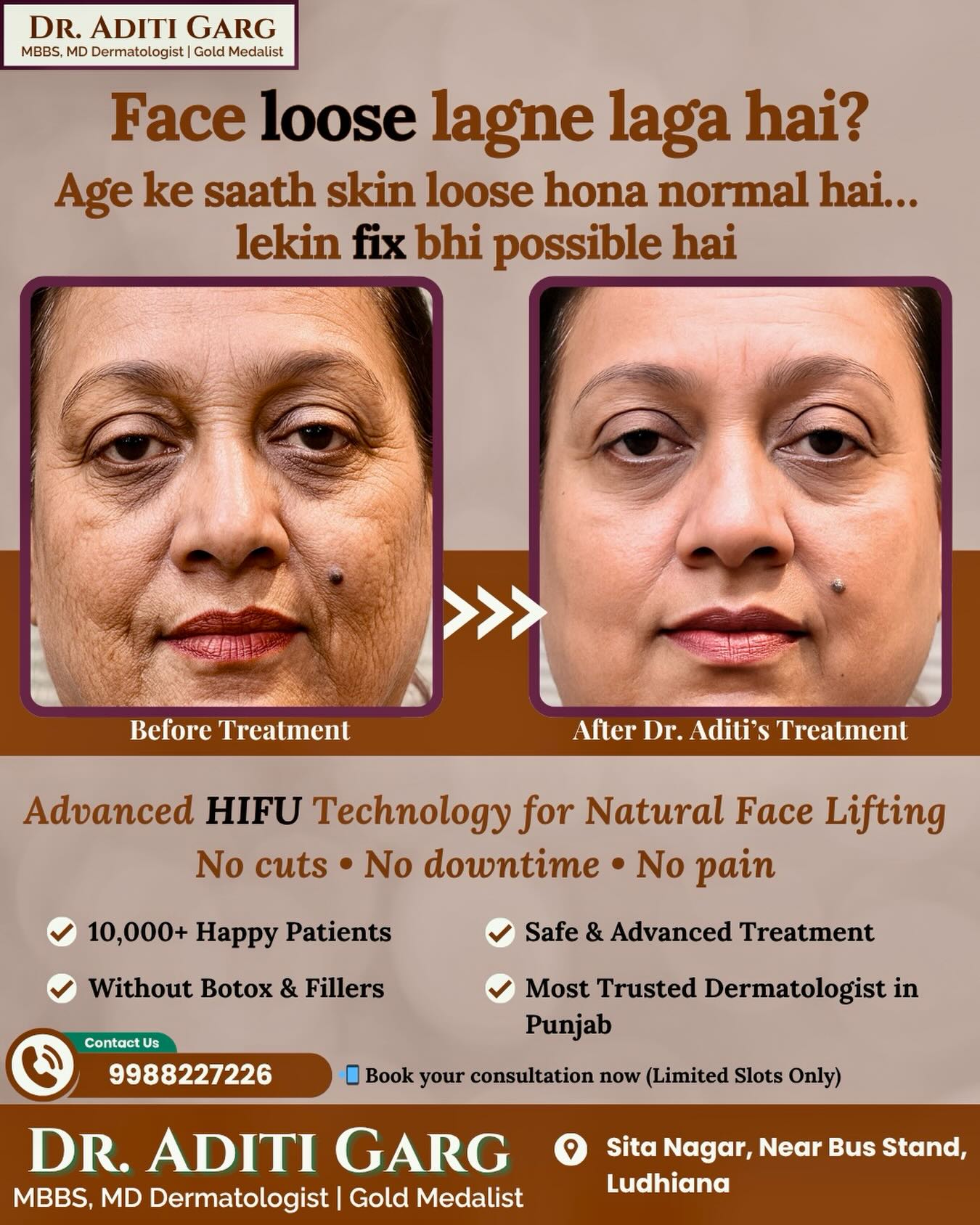 dr.aditiskinhair Facebook ad
