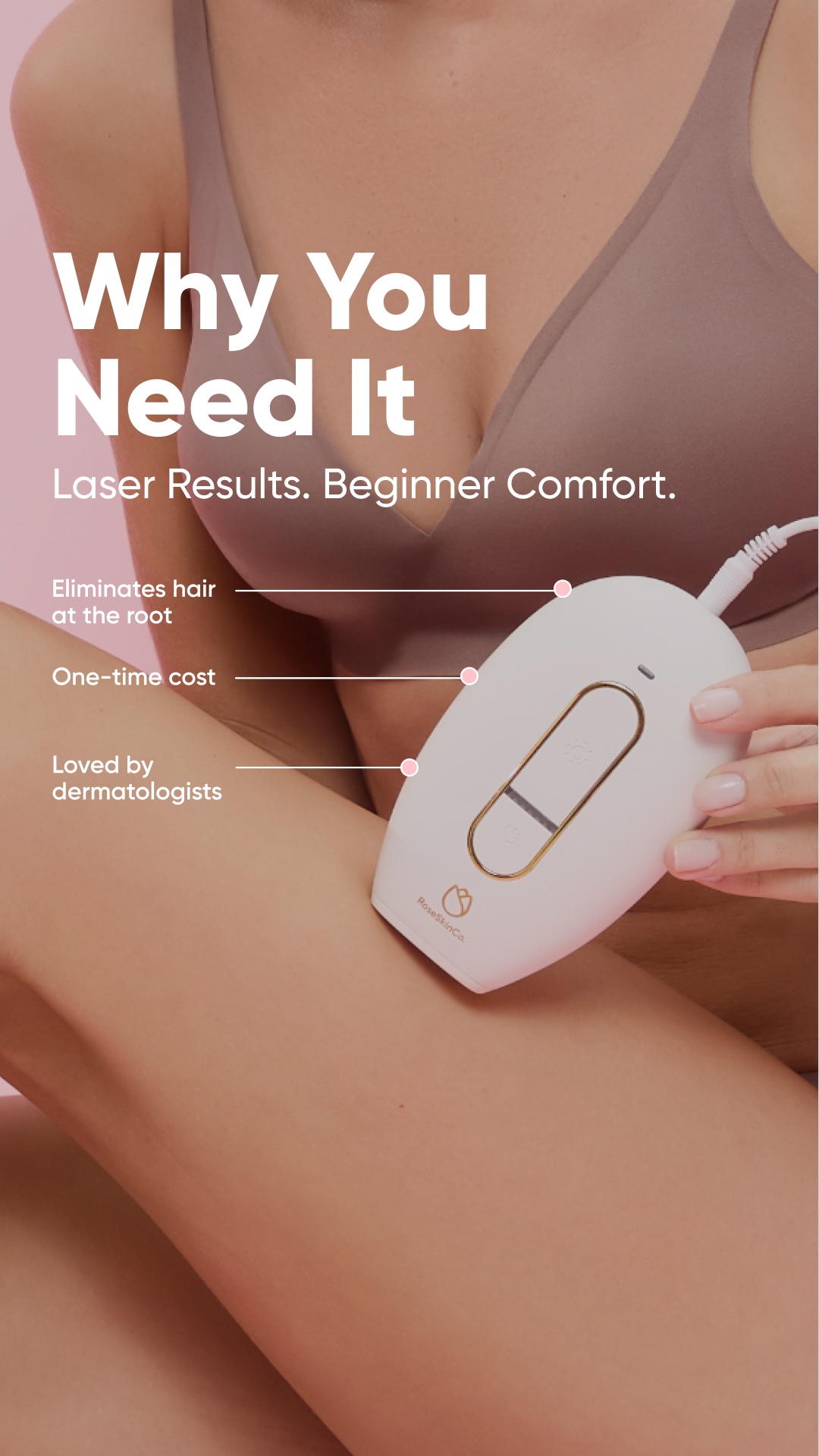 Rose Skin Co Facebook ad