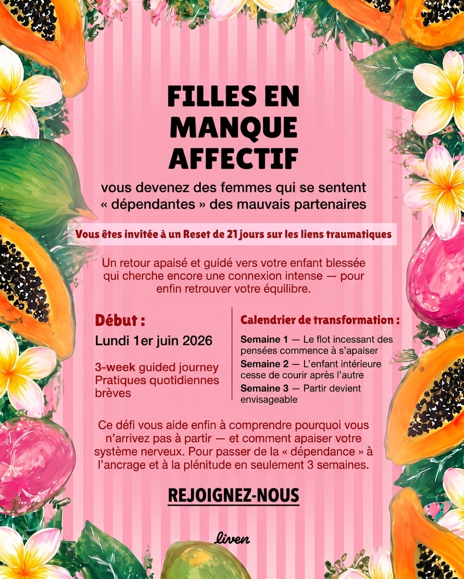 Liven: Communauté d'Éveil de Soi Facebook ad: Test de traumatisme de l'enfance