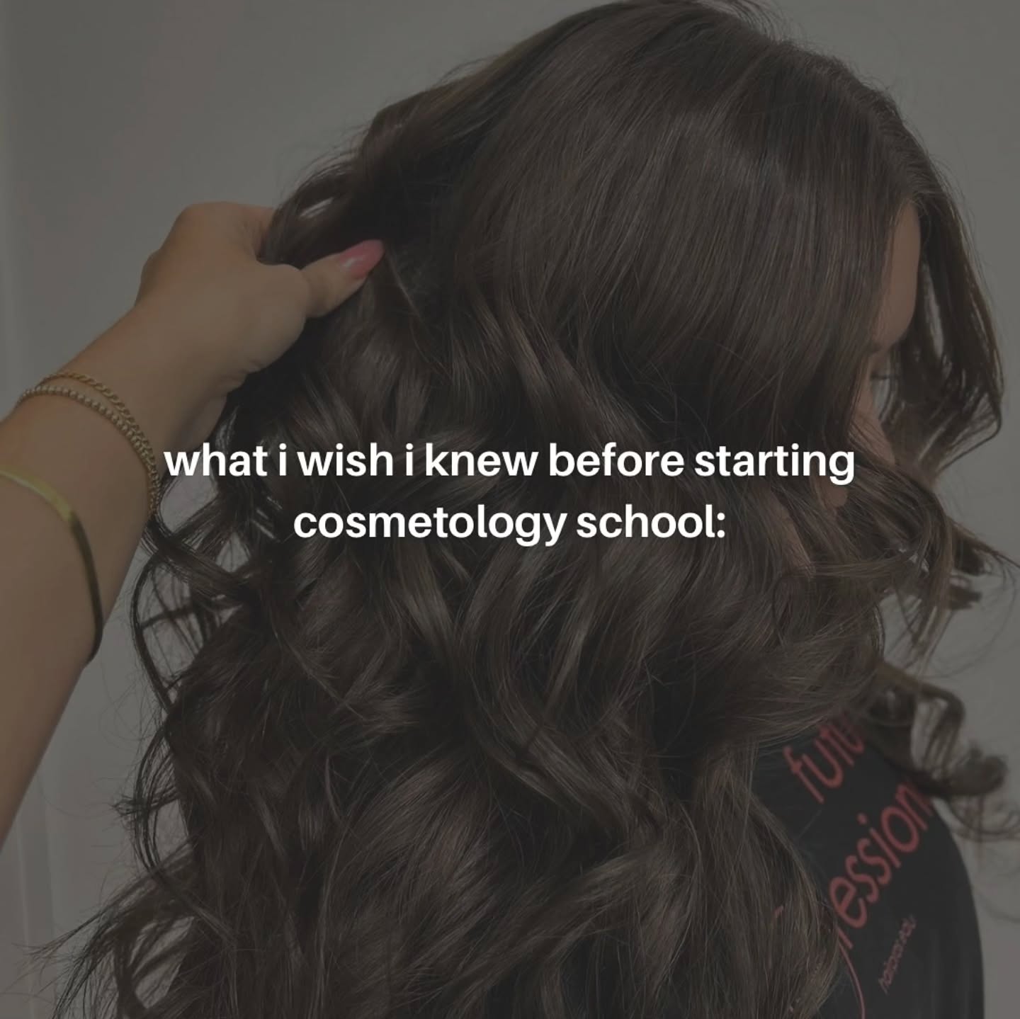 Hair Professionals Career College Facebook ad: Repost from our student @simplysophiehair