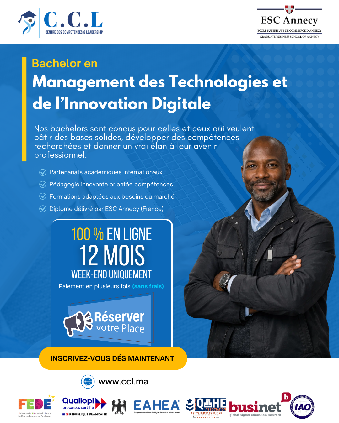 CCL - Centre des Compétences & Leadership Facebook ad