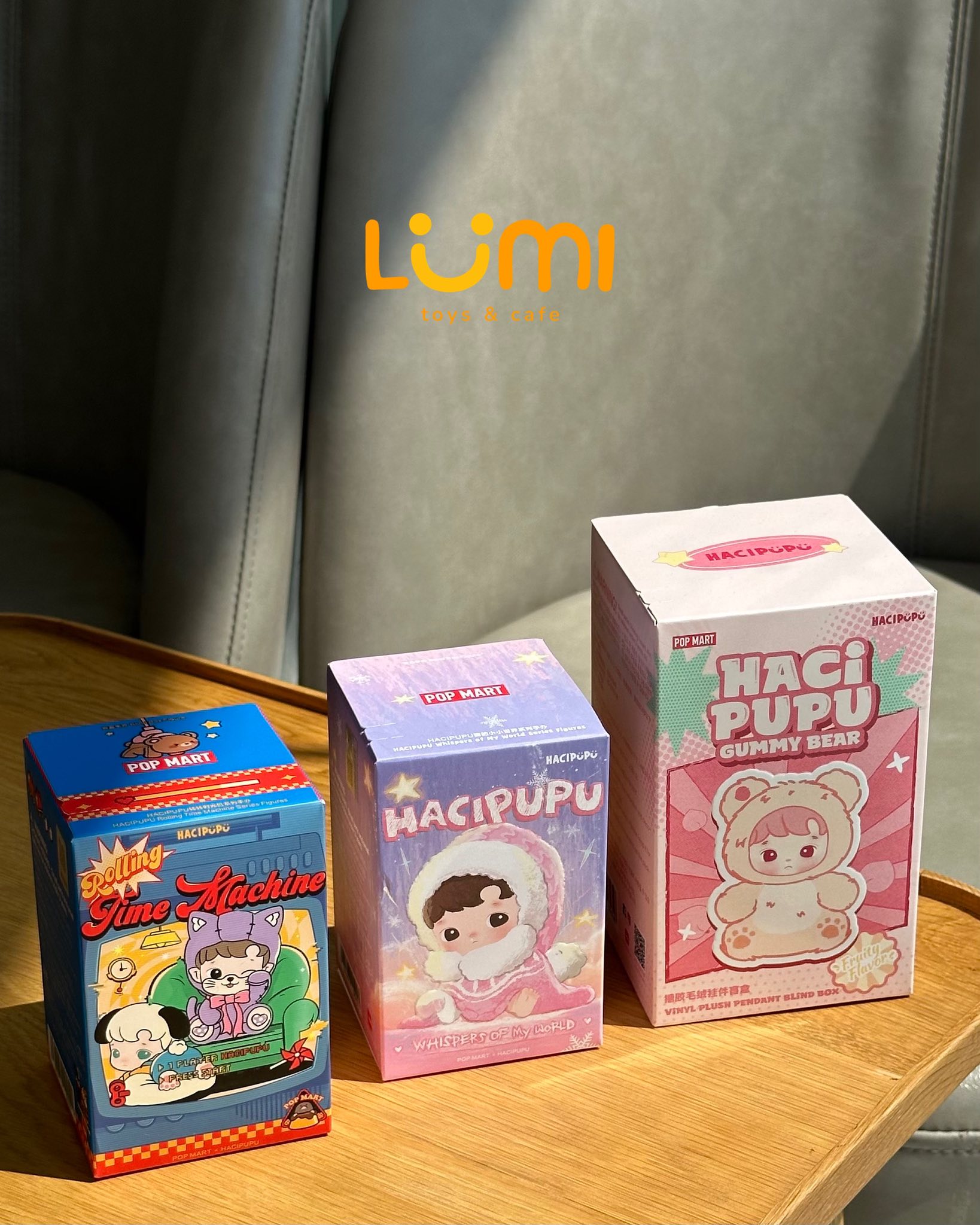 Lumi Toys & Cafe Facebook ad: Blindbox at Lumi Toys & Café