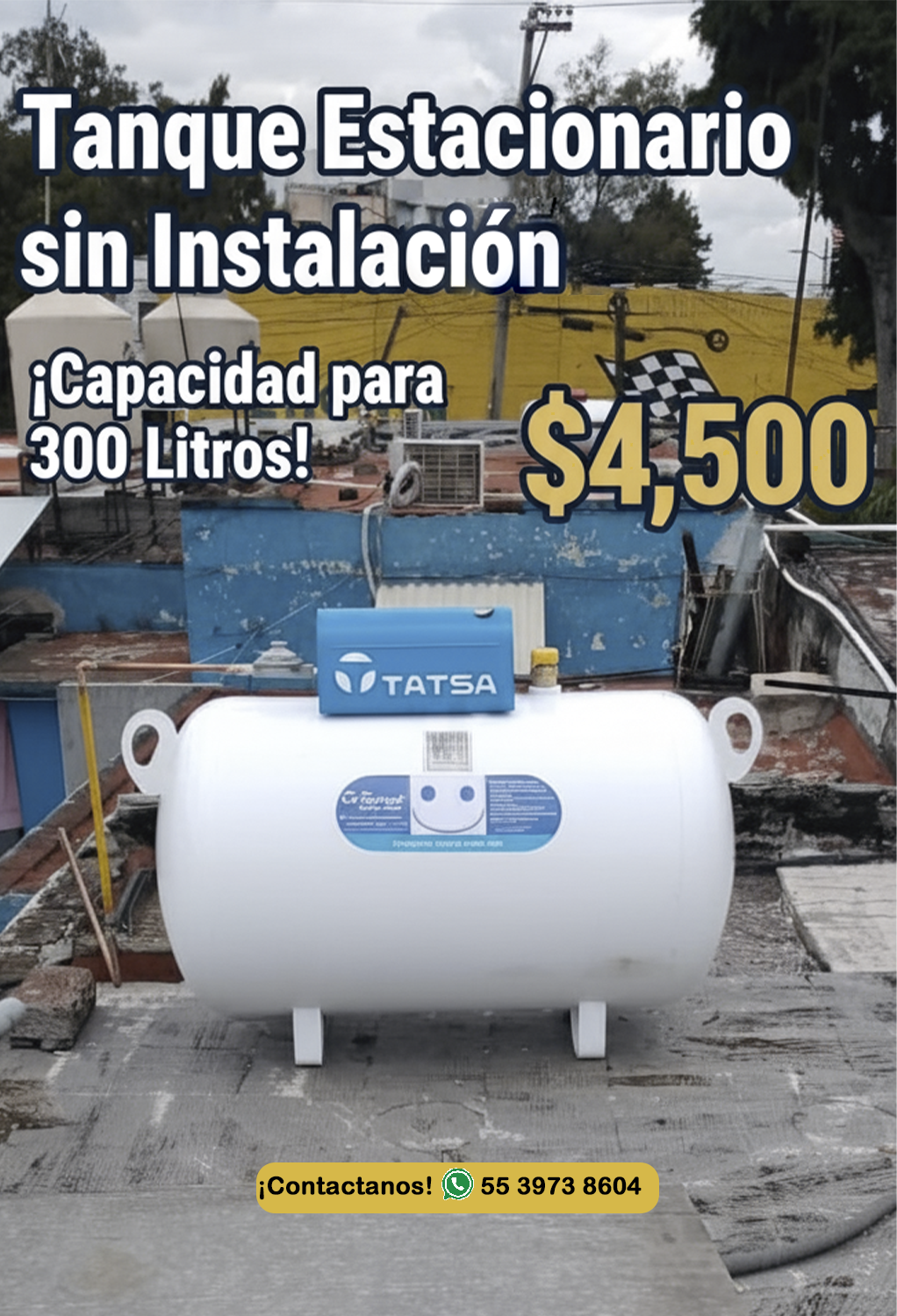 tanques estácionarios para GAS LP Facebook ad: Chatea con nosotros