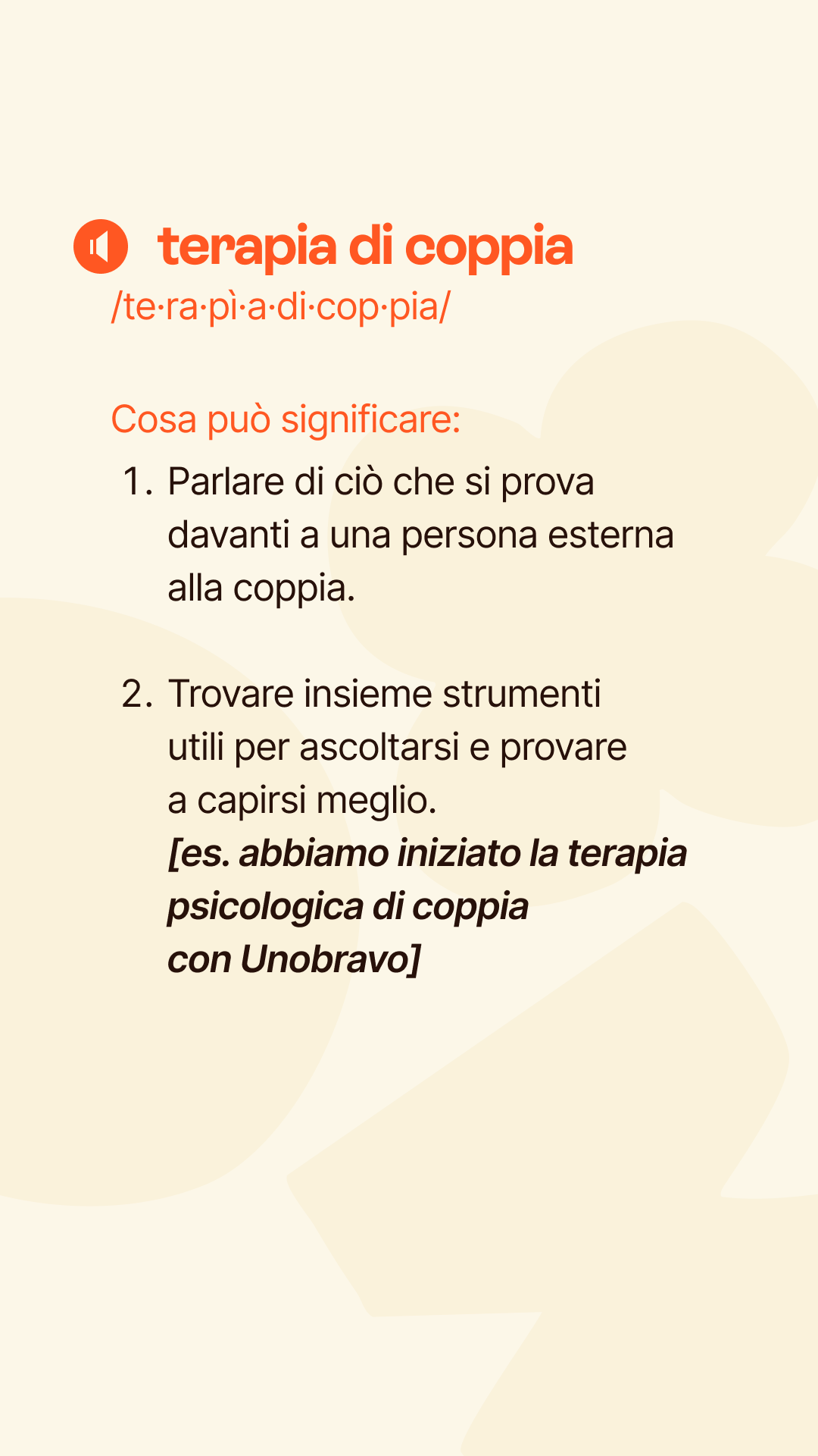 Unobravo Facebook ad