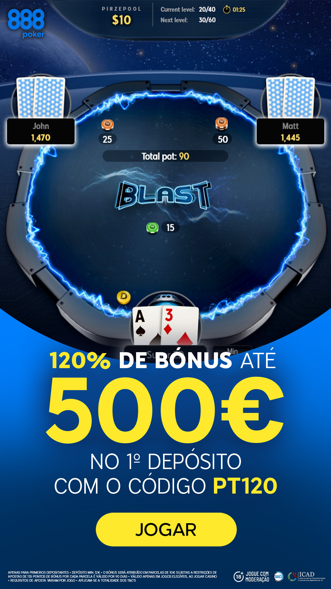 888poker Facebook ad