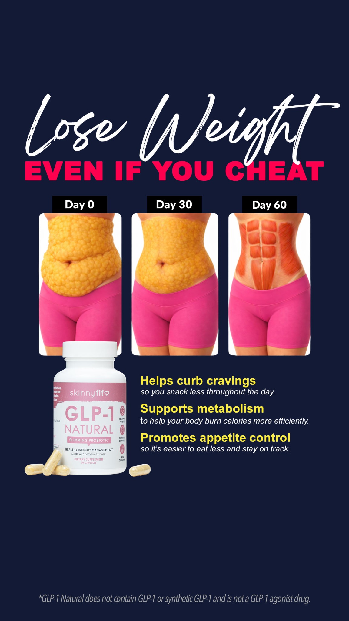 SkinnyFit Facebook ad