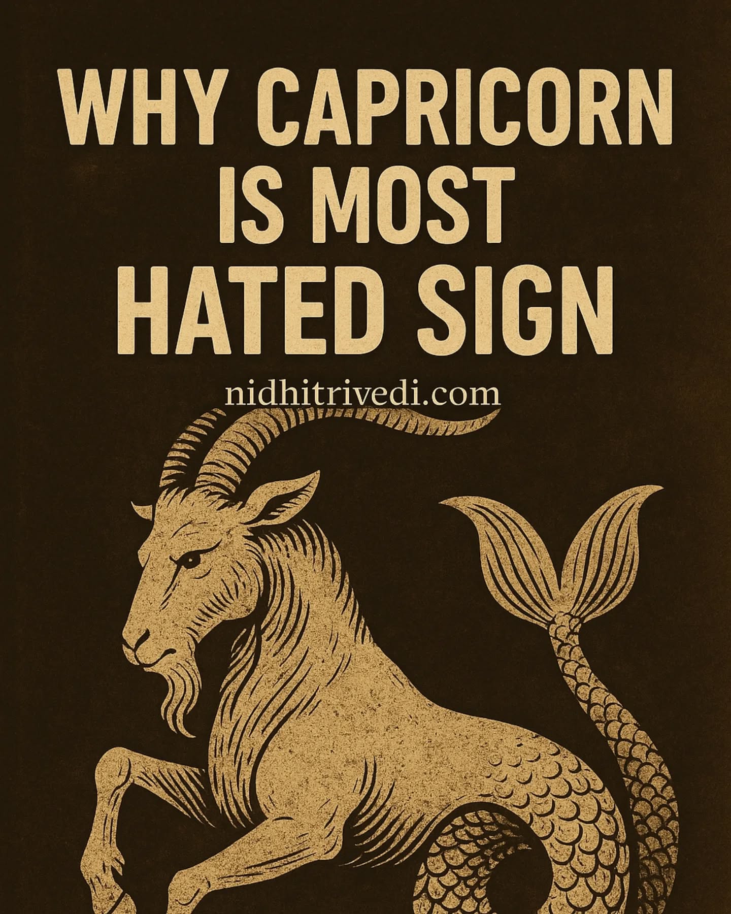 vedicnidhi Facebook ad: Capricorns tend to get a bad rap, but…