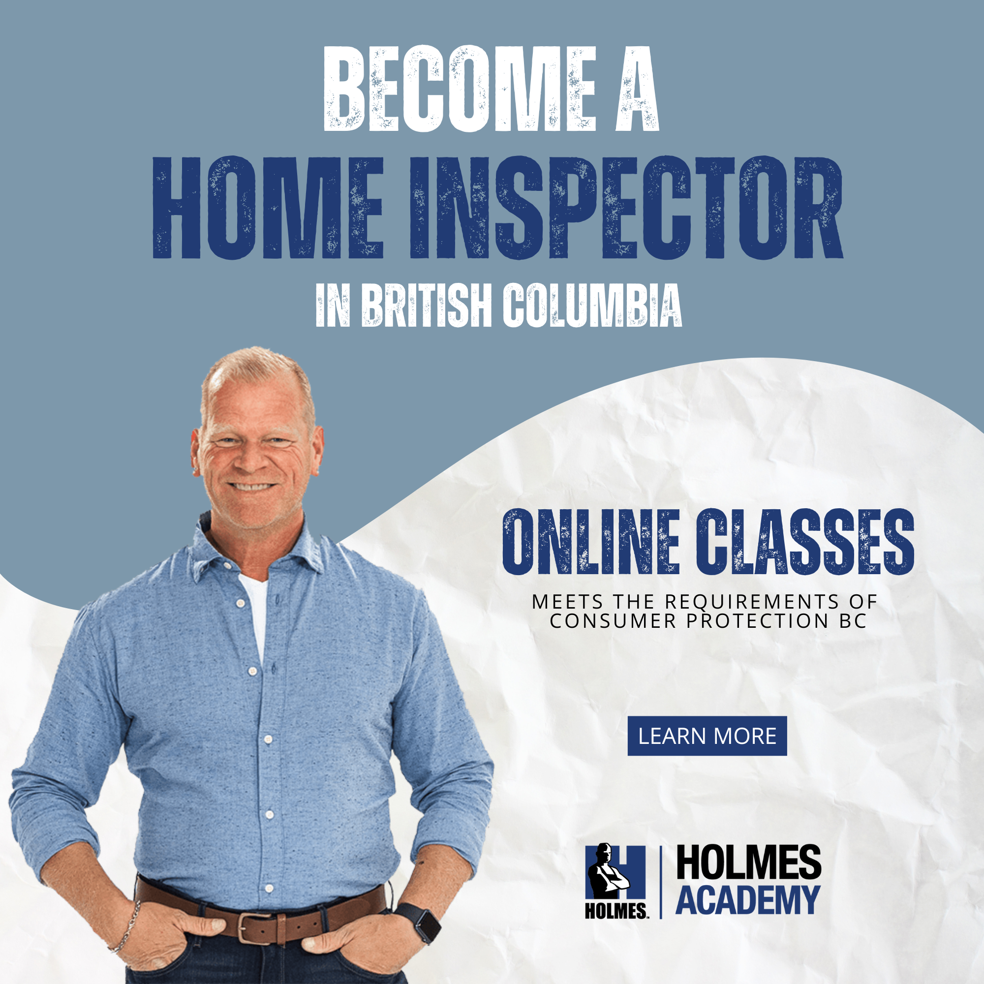 The Holmes Academy Facebook ad