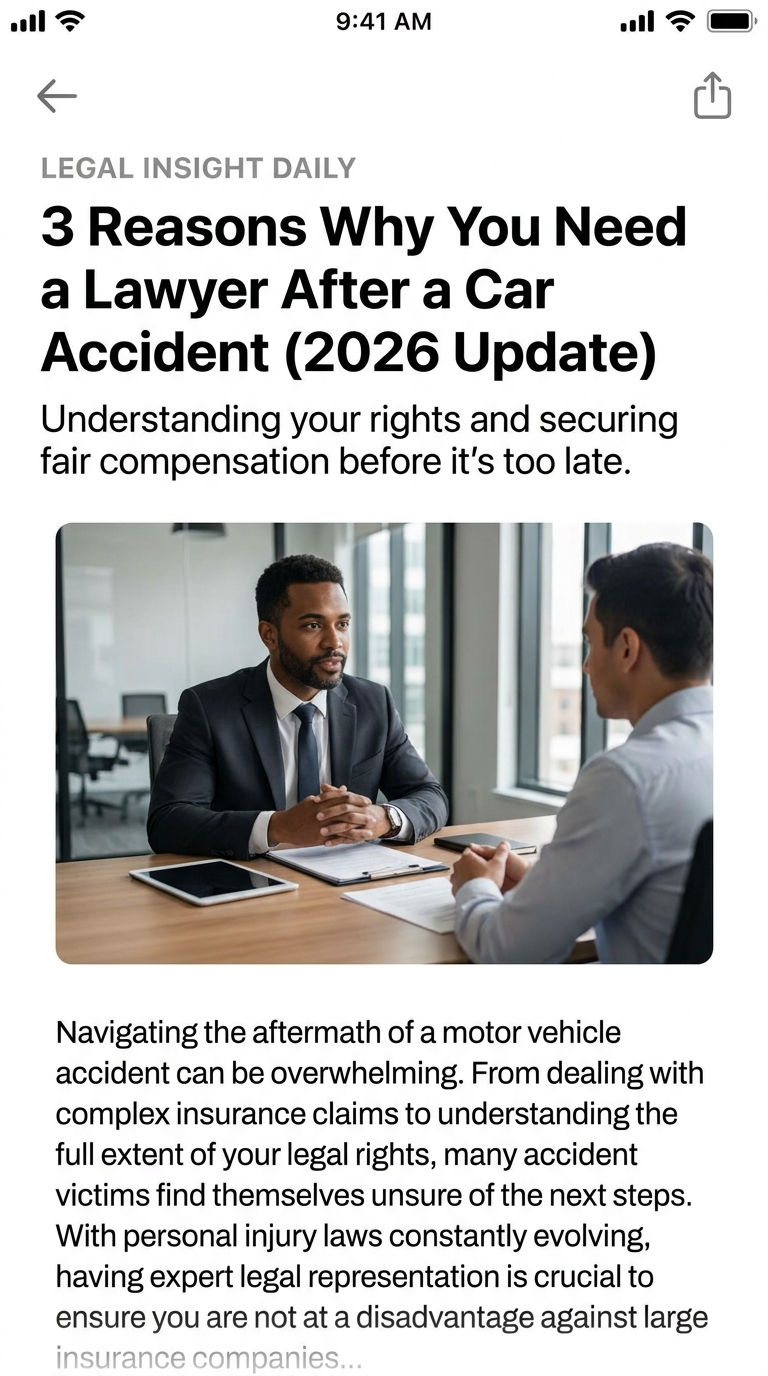 Crash Cobra Facebook ad: Secure a fair settlement with our legal team.
