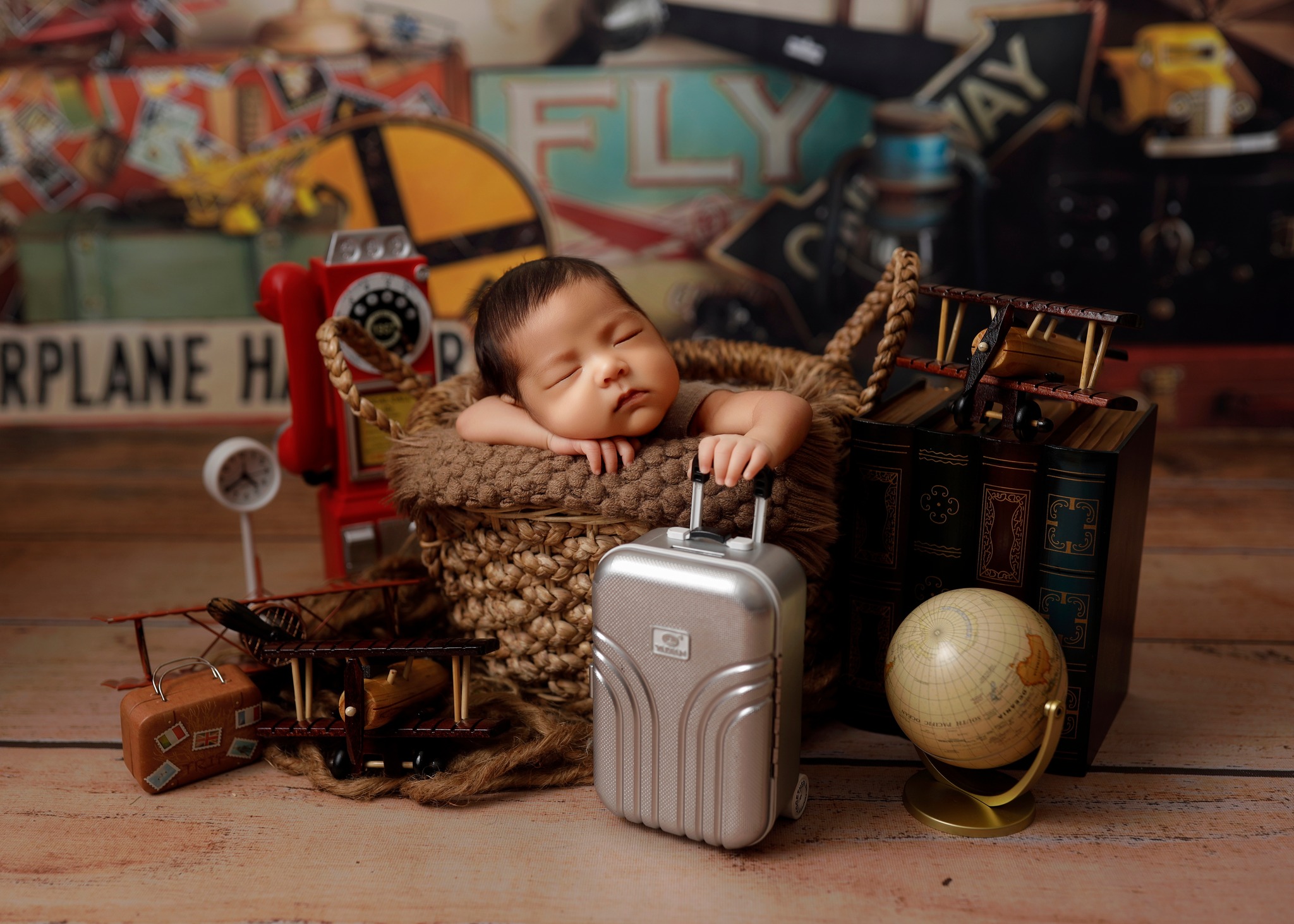 The 80'th Studio Facebook ad: Newborn Photography Sessions Promo Rates starting at 5,000…