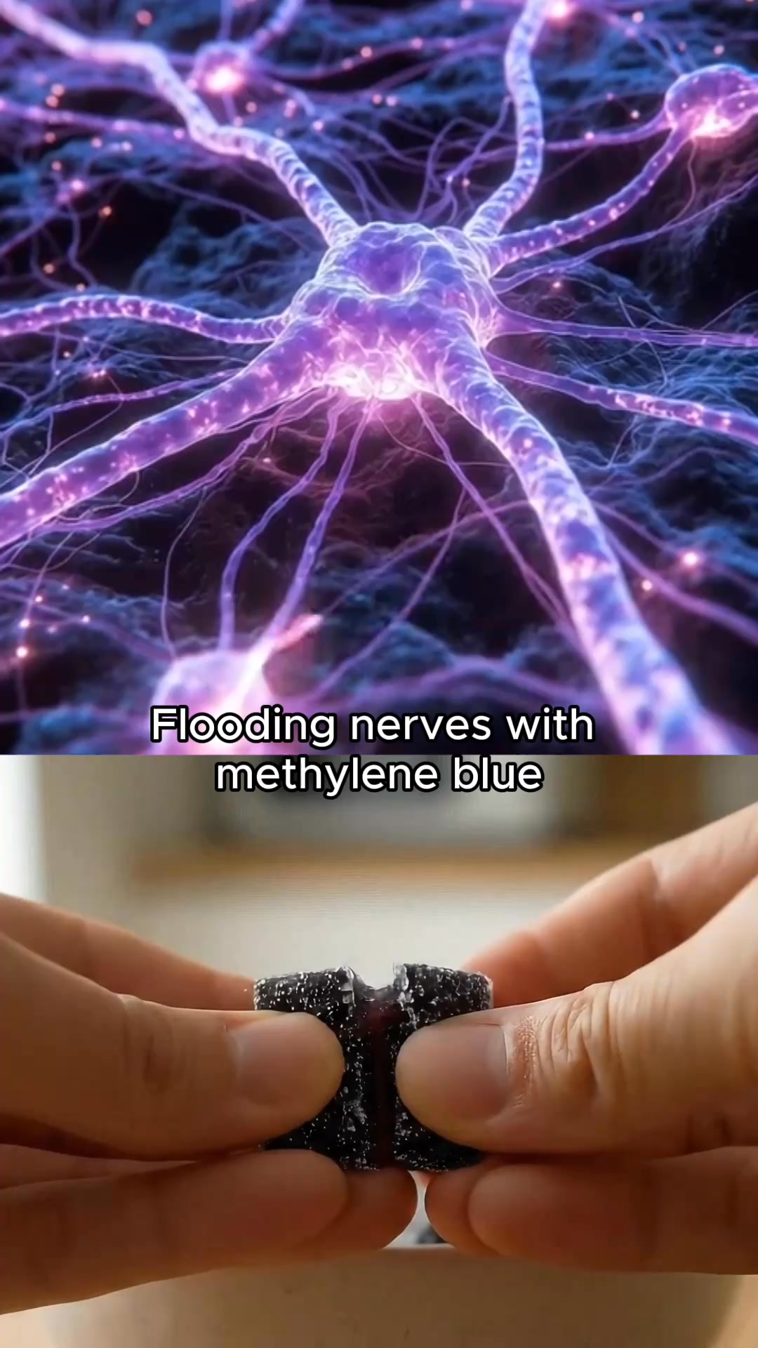The Seniors Health Report Facebook ad: I tell my patients to try methylene blue gummies every…