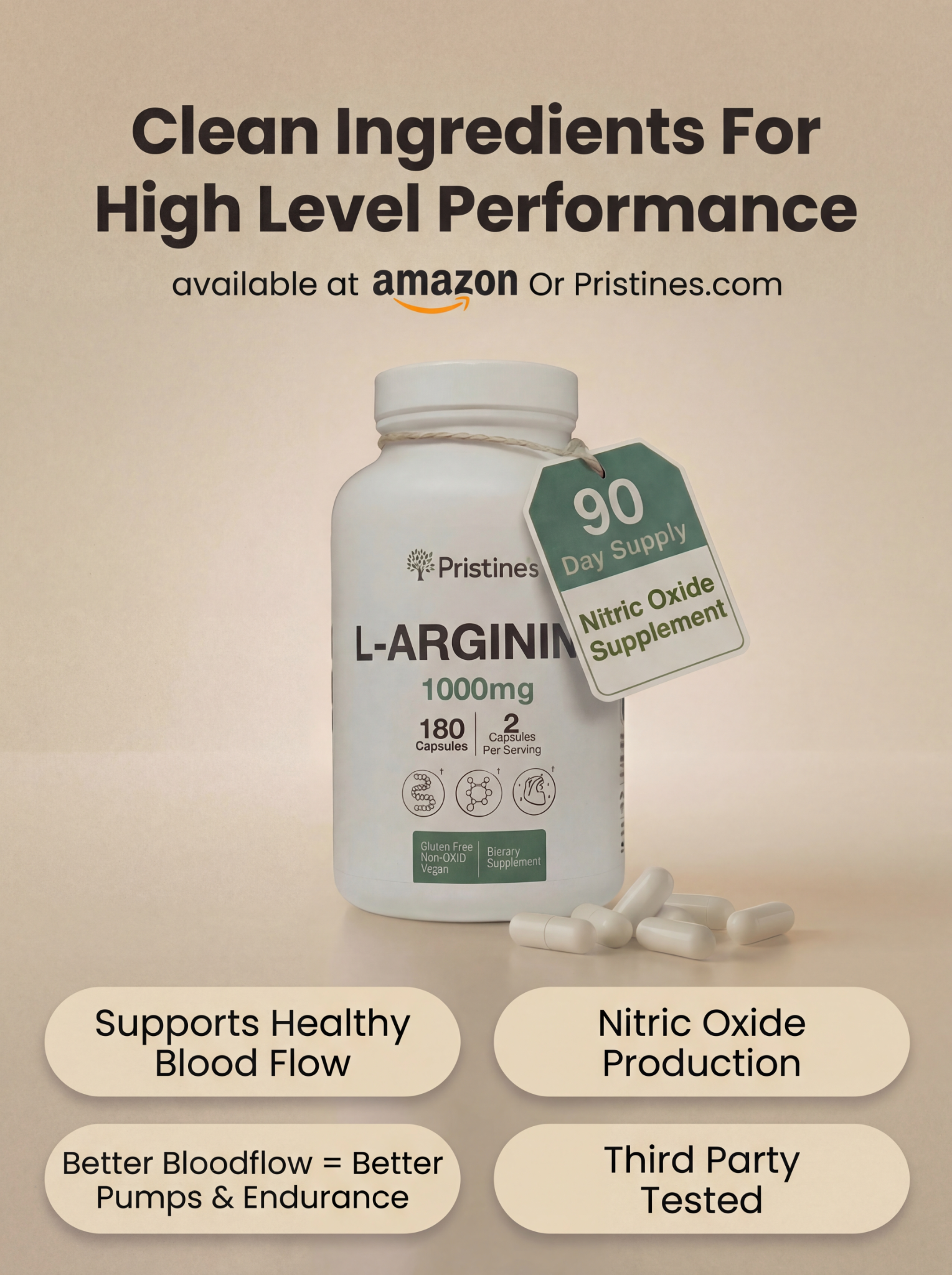 Pristine's Facebook ad
