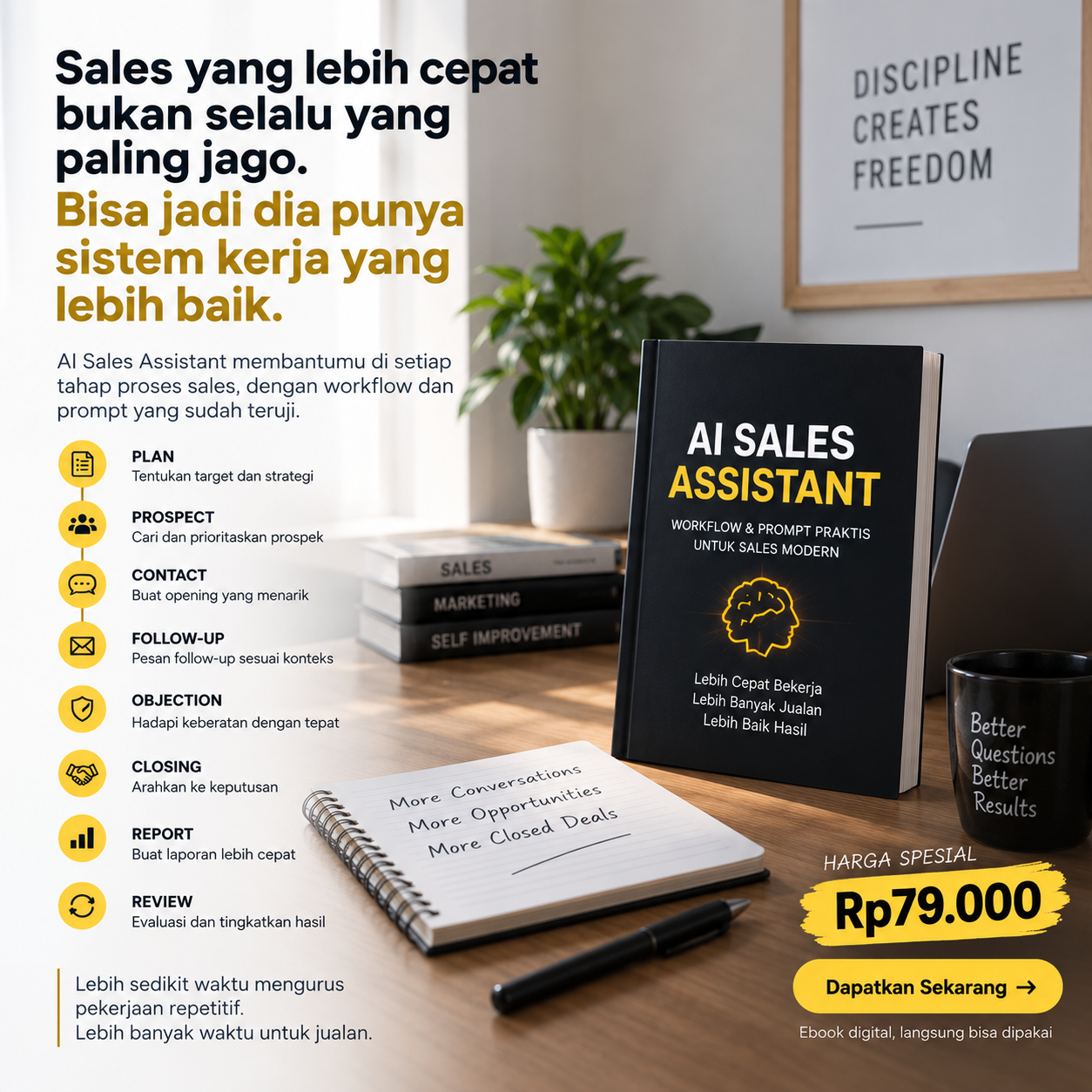 Kios Kita COD Facebook ad: Lebih sedikit waktu mengurus pekerjaan repetitif. Lebih…