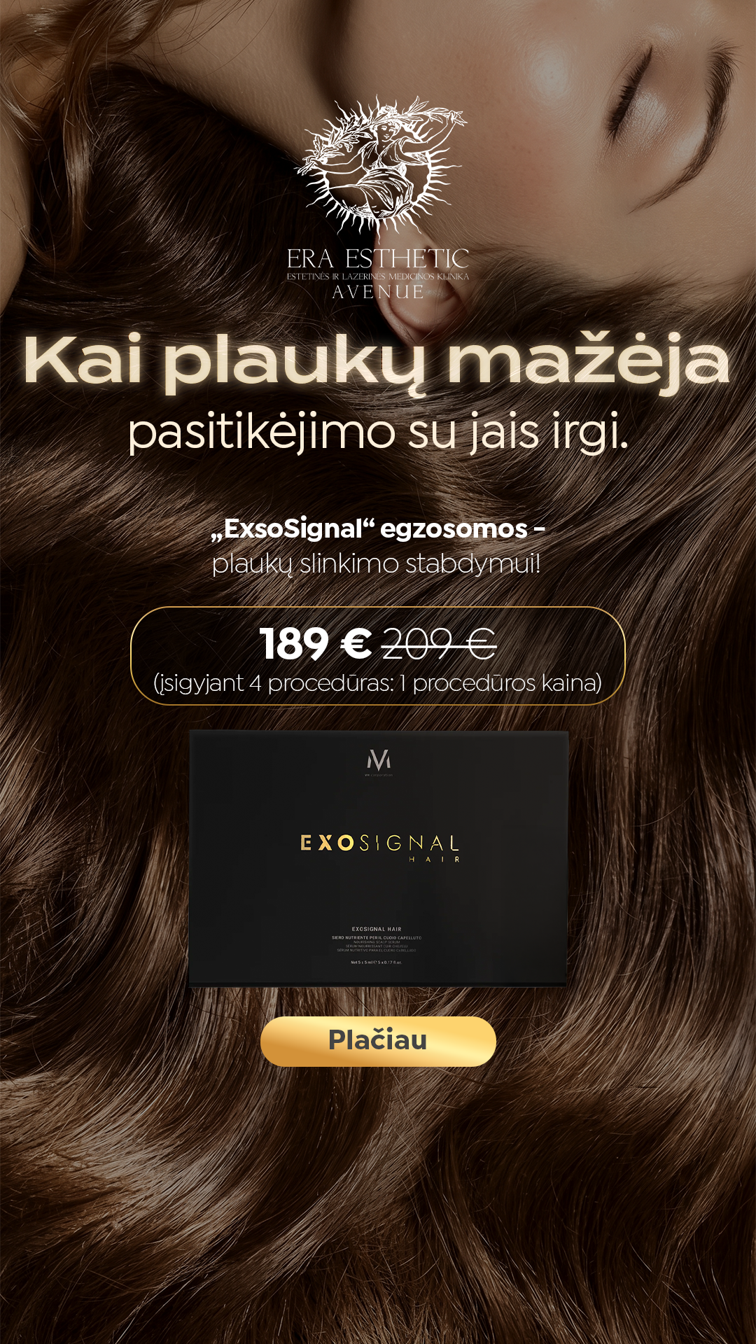 Era Esthetic - Lazerinės Dermatologijos Klinika Facebook ad from Jul 1, 2026