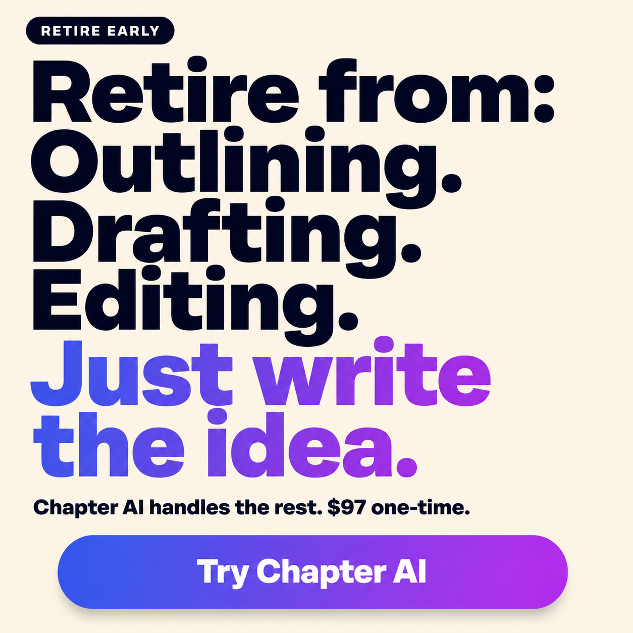 Chapter.pub Facebook ad