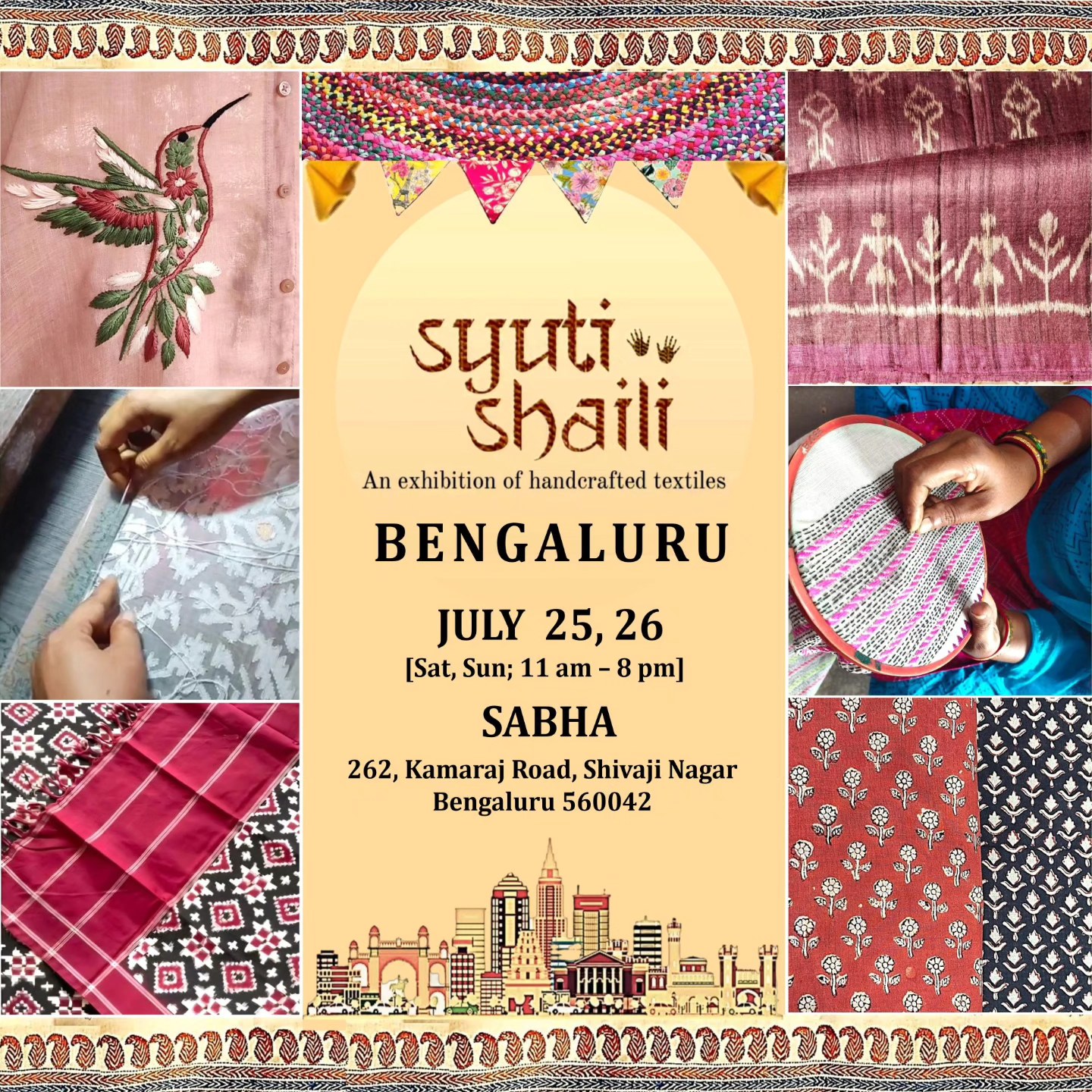 Syūti Shaili Facebook ad: Hello Bangalore, we are counting our days to…