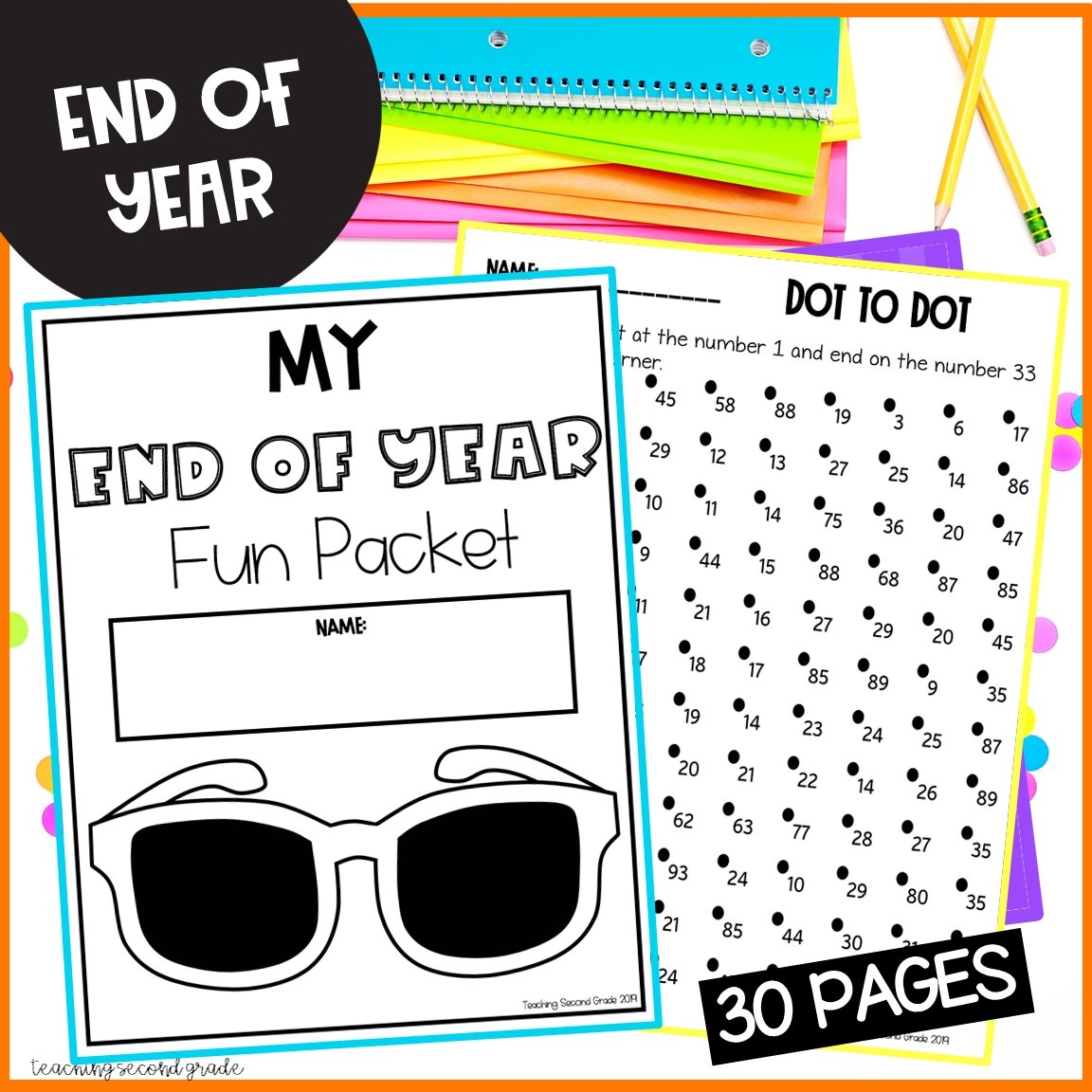 Teaching Second Grade Facebook ad