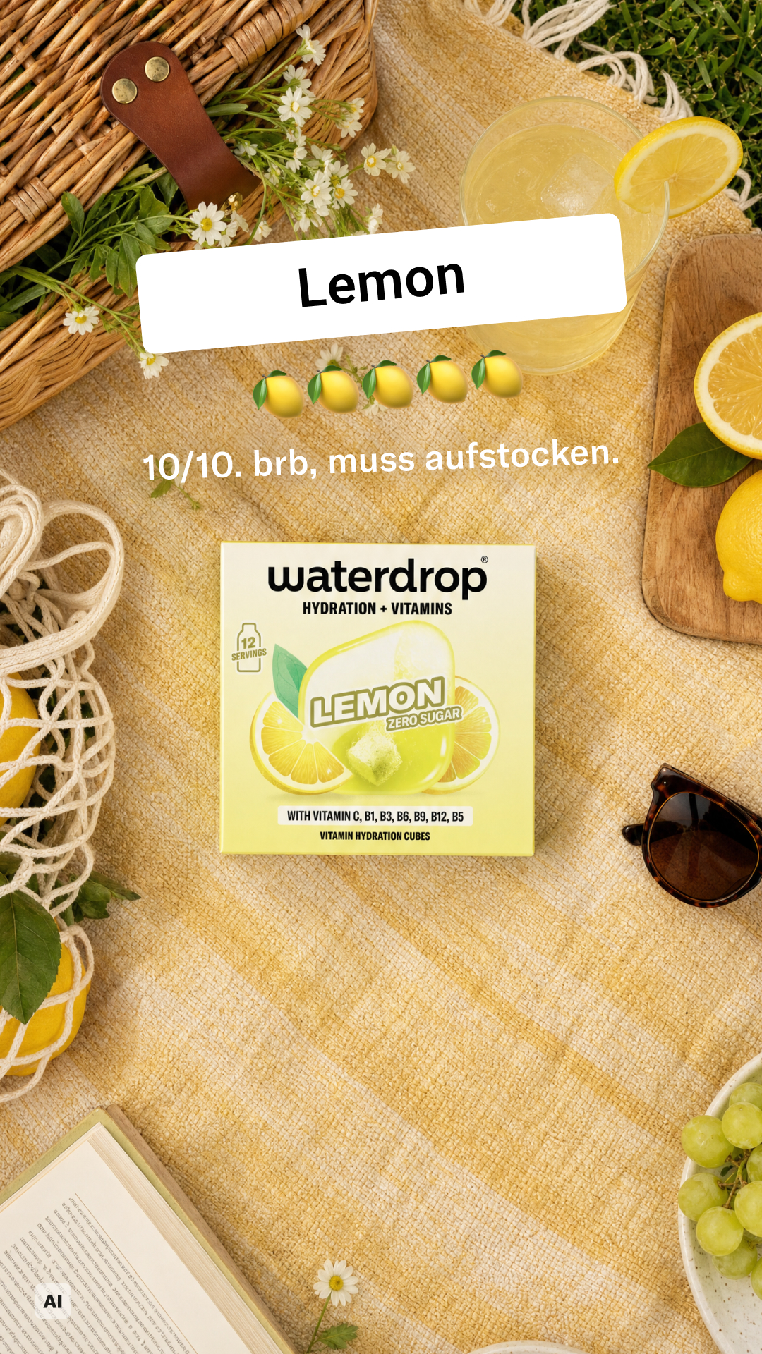 waterdrop Facebook ad