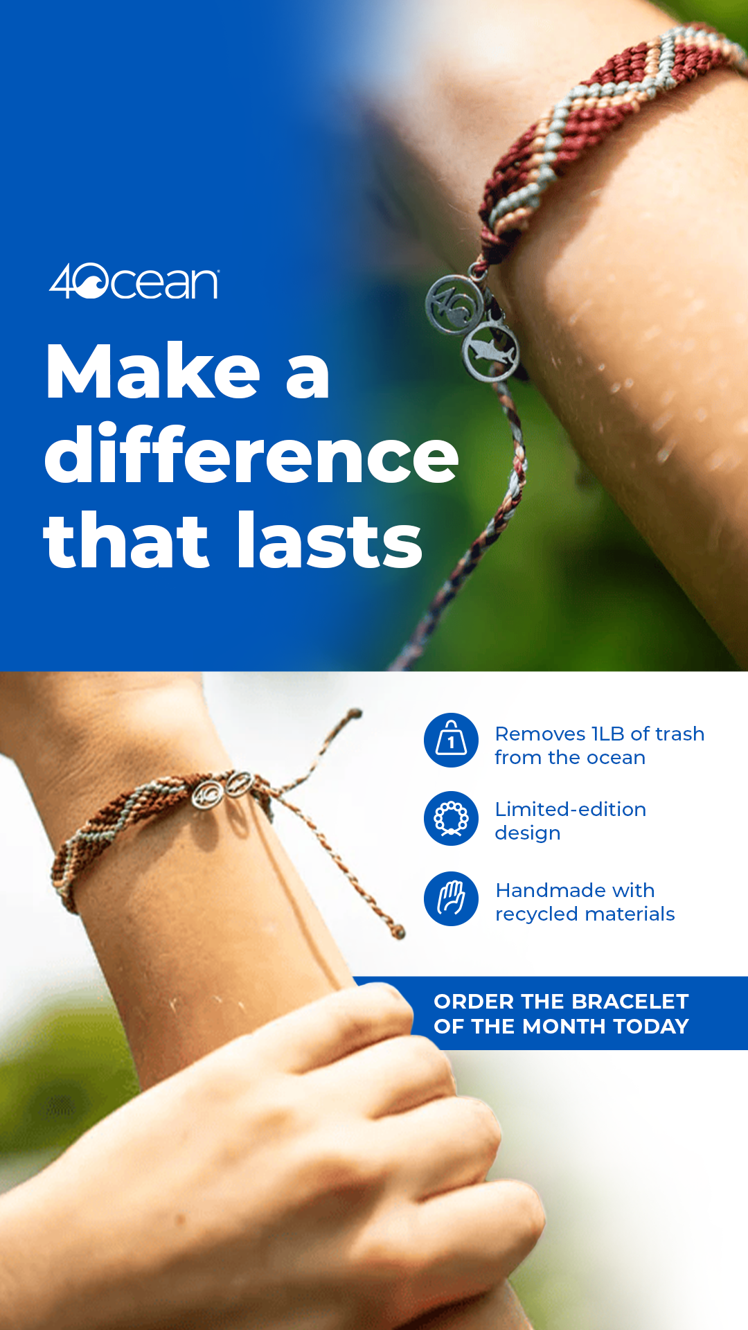 4ocean Facebook ad