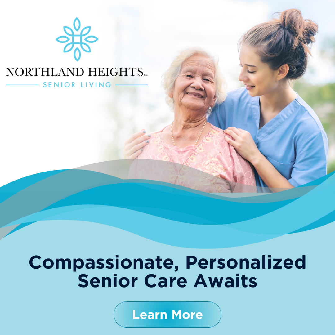 Northland Heights: Assisted Living & Memory Care in North Hills Facebook ad from Nov 18, 2025