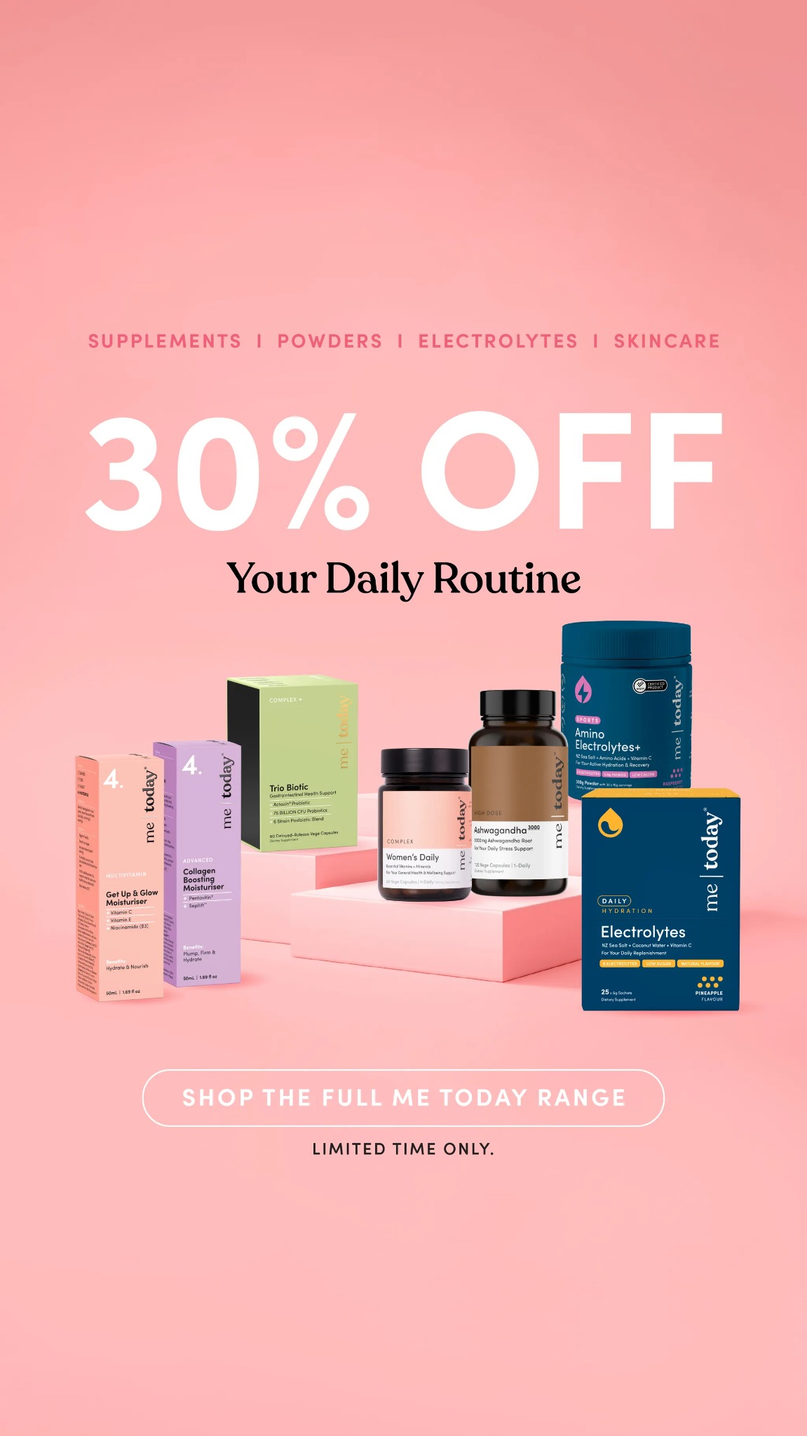 Me Today Facebook ad