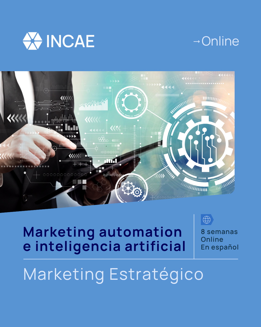 INCAE Online Facebook ad