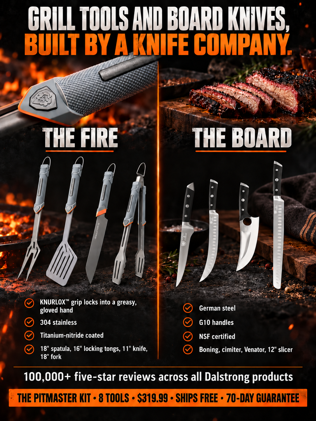 Dalstrong Facebook ad: The Right Tool For Every Job