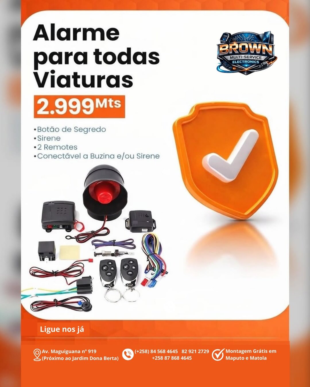 Brown Multi-Service and Electronics Facebook ad: Super promoção de 2026