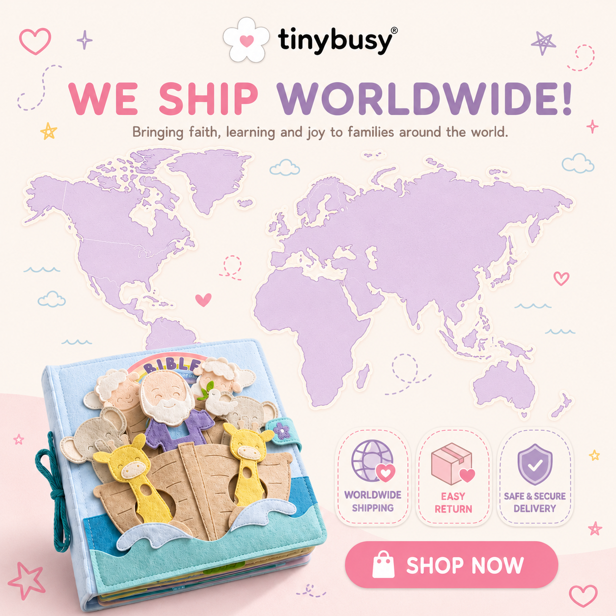 TinyBusy Facebook ad