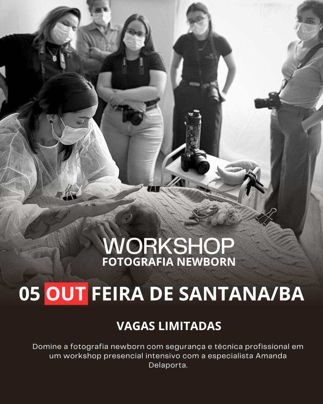 Amanda Delaporta - Fotografia Facebook ad: Curso de Fotografia Newbon - Feira de Santana/BA