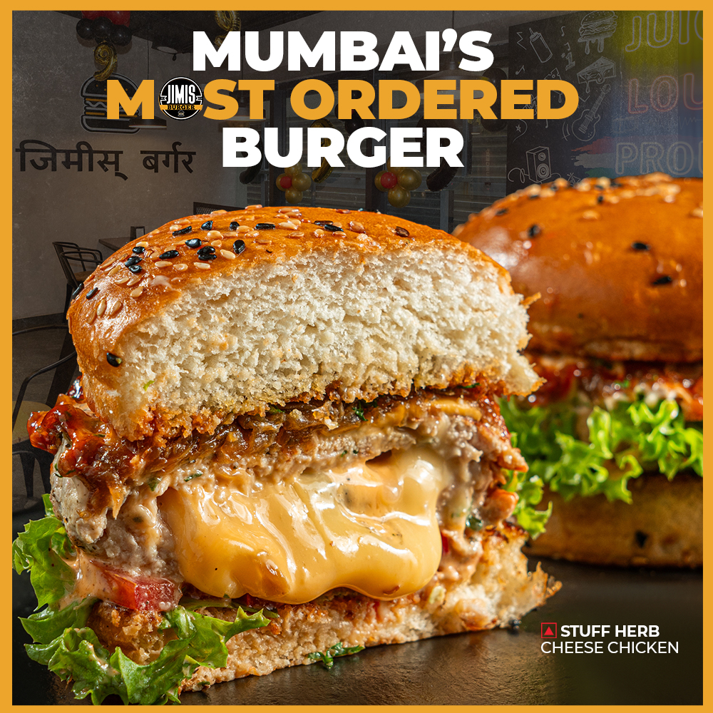 Jimis Burger Facebook ad: 3x Times Award Winning Burger Joint!