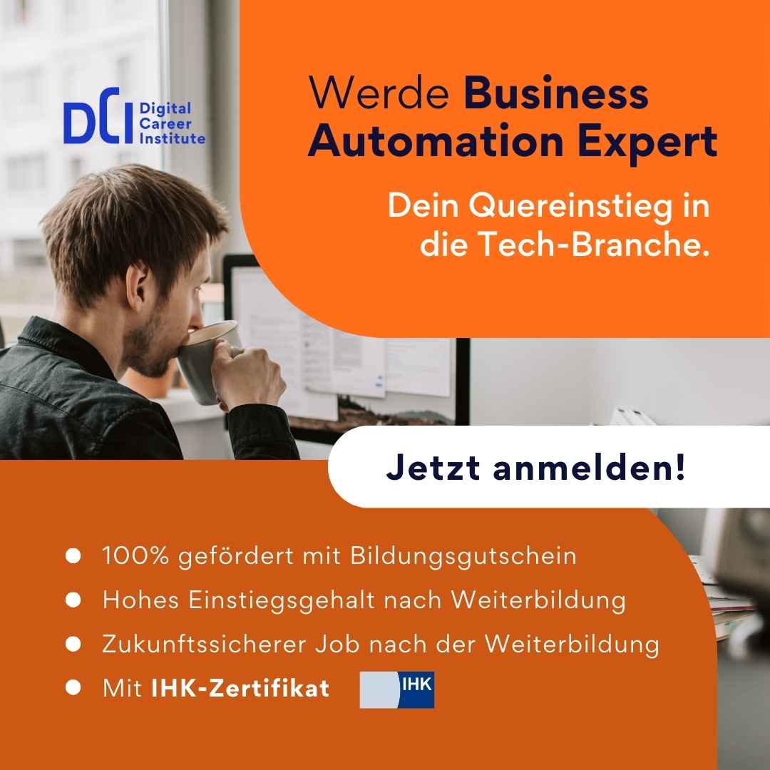 DCI Digital Career Institute Facebook ad