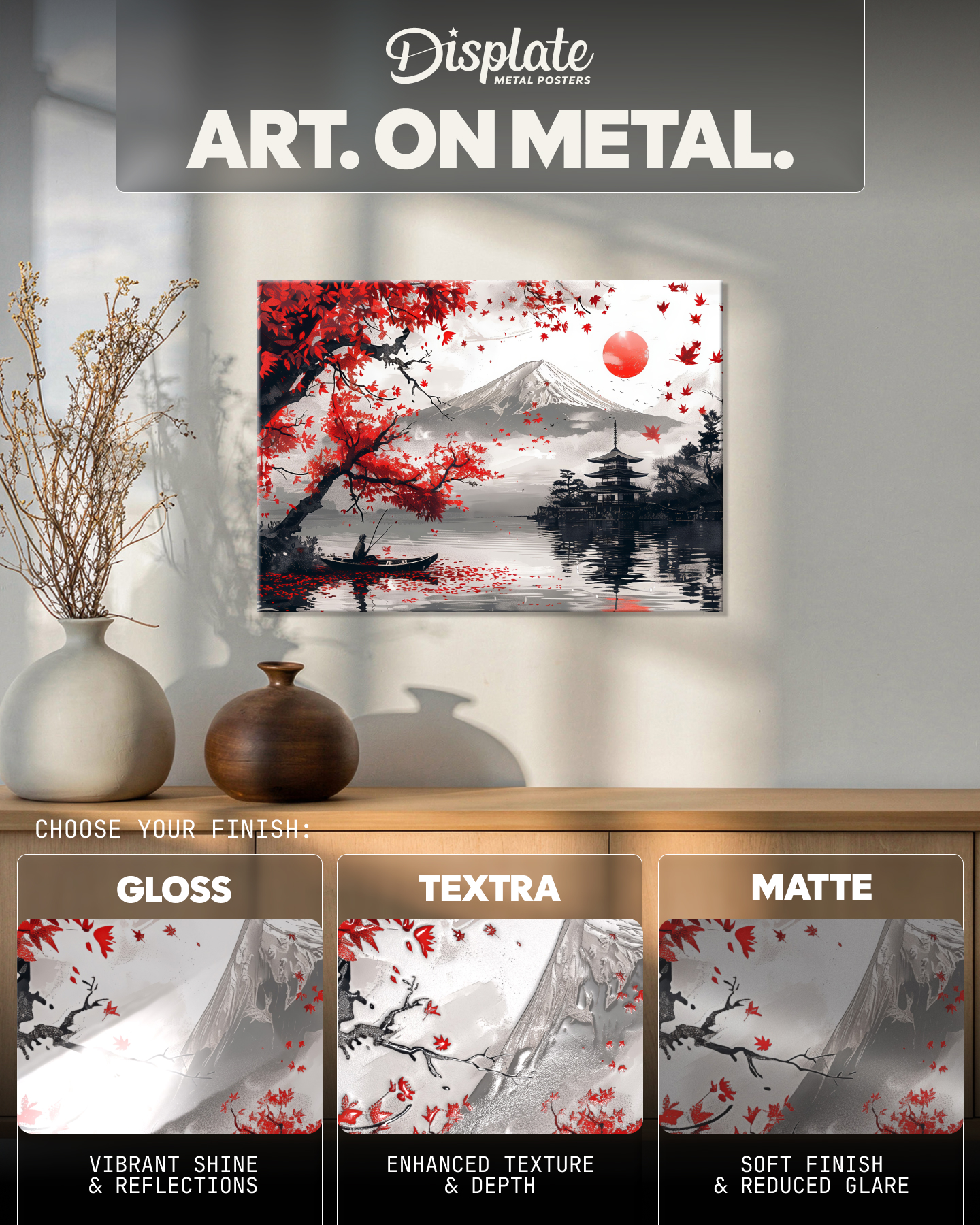 Displate Facebook ad