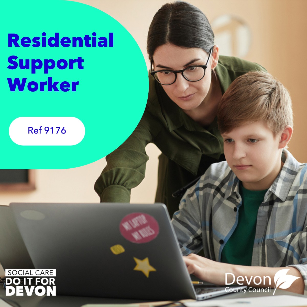 Devon Jobs Facebook ad
