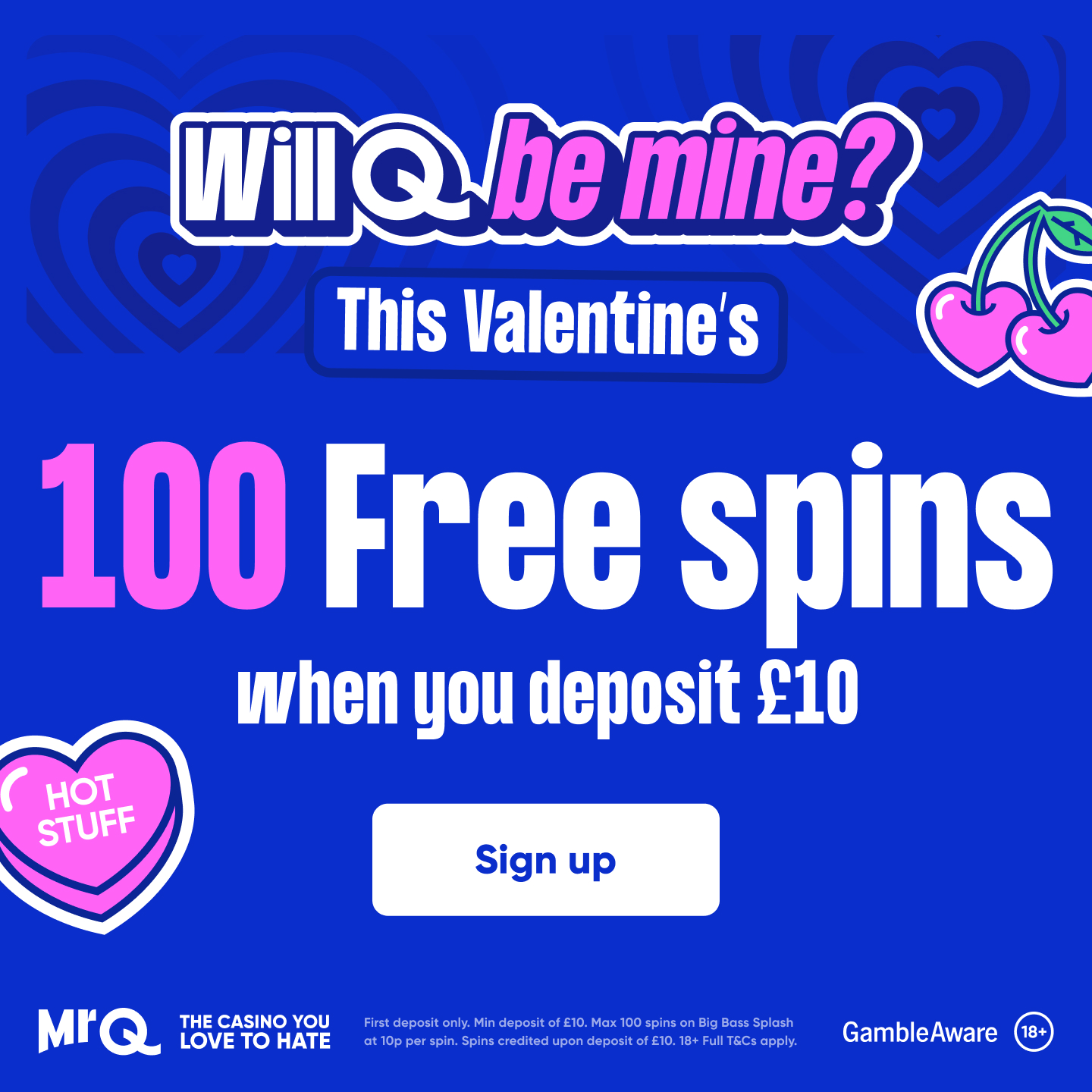MrQ Facebook ad