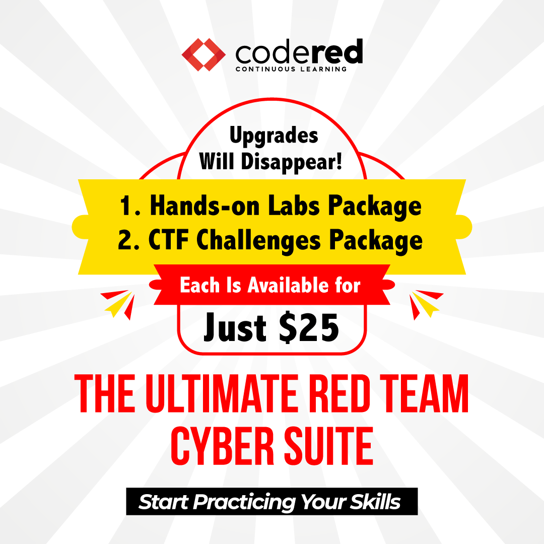 CodeRed Facebook ad