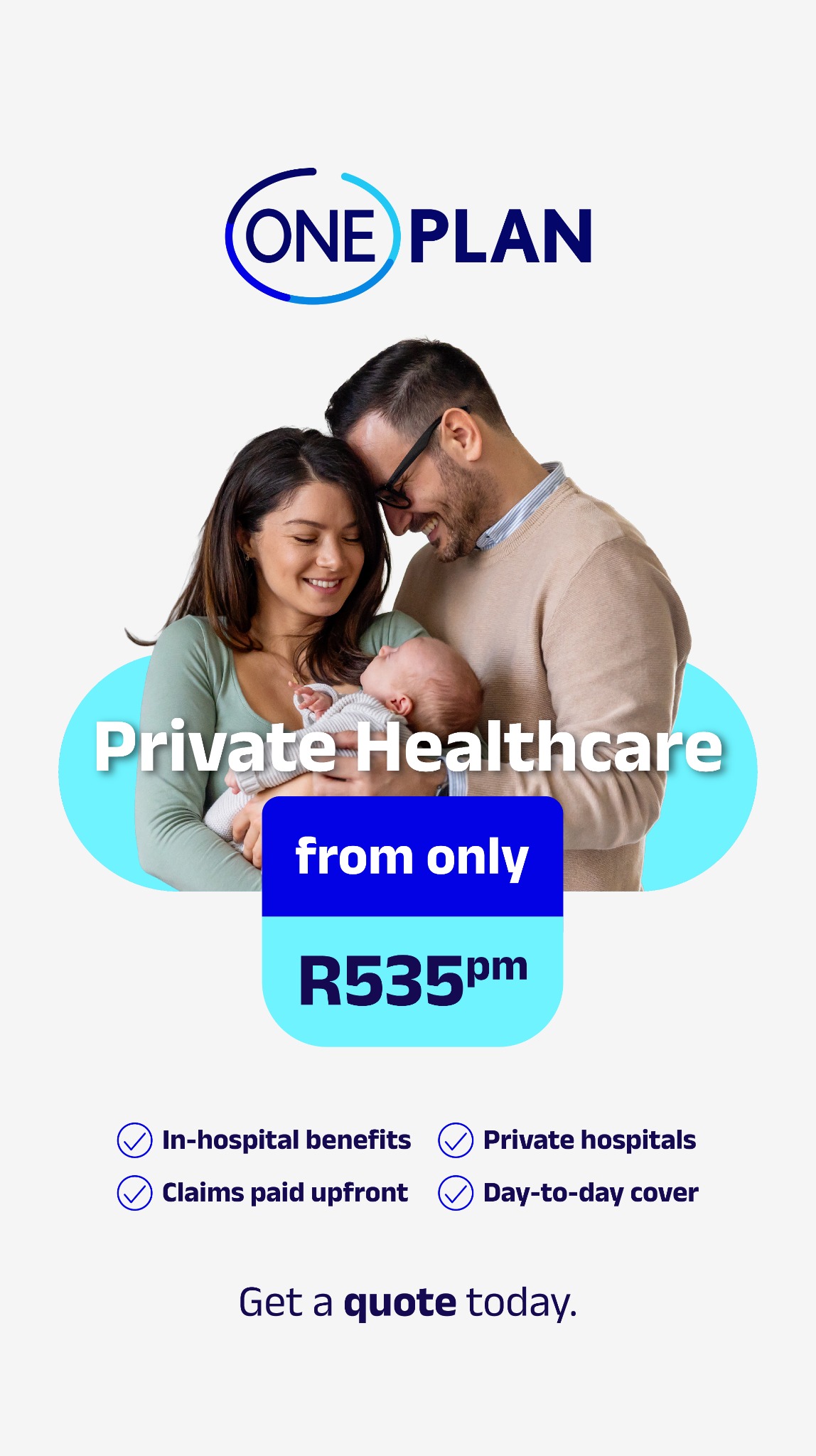 Oneplan Health Insurance Facebook ad