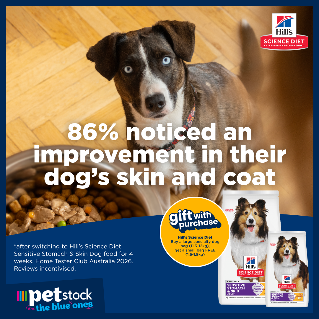 Petstock Facebook ad: Gift with purchase