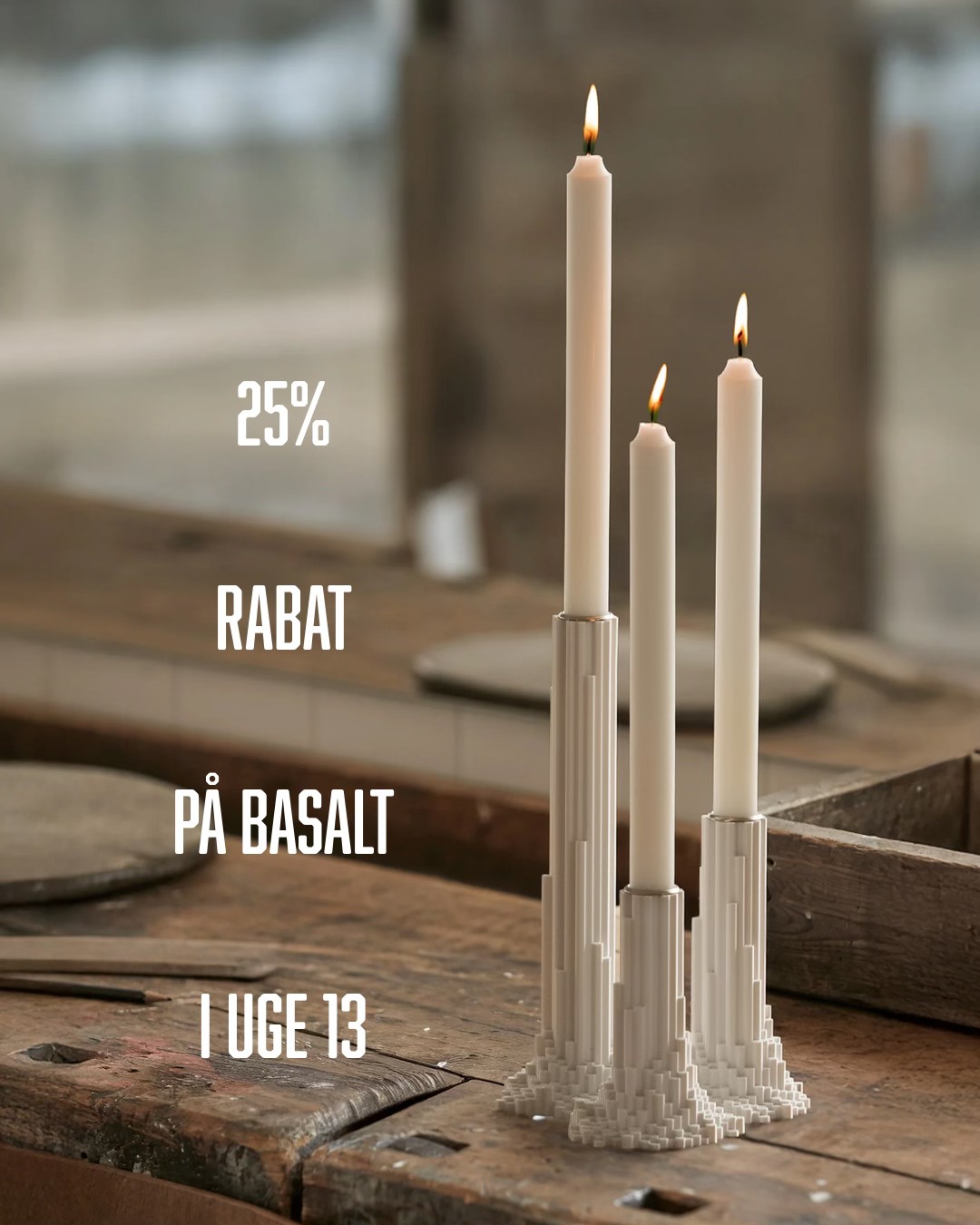 Millibarstore Facebook ad: Dansk design lavet på bestilling millibar.dk 3D-print…