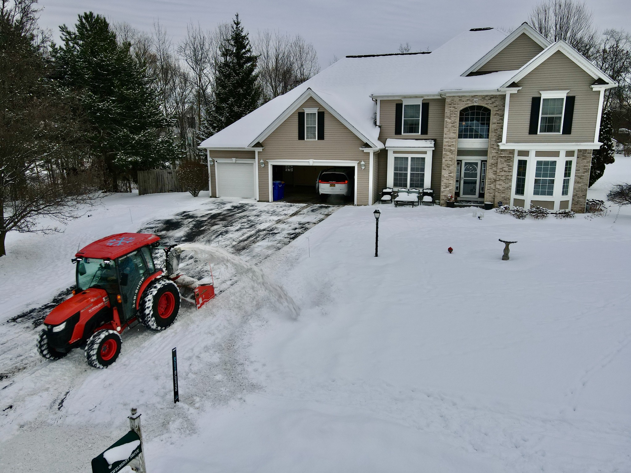 Northland Snow & Ice Management Facebook ad from Jan 10, 2026