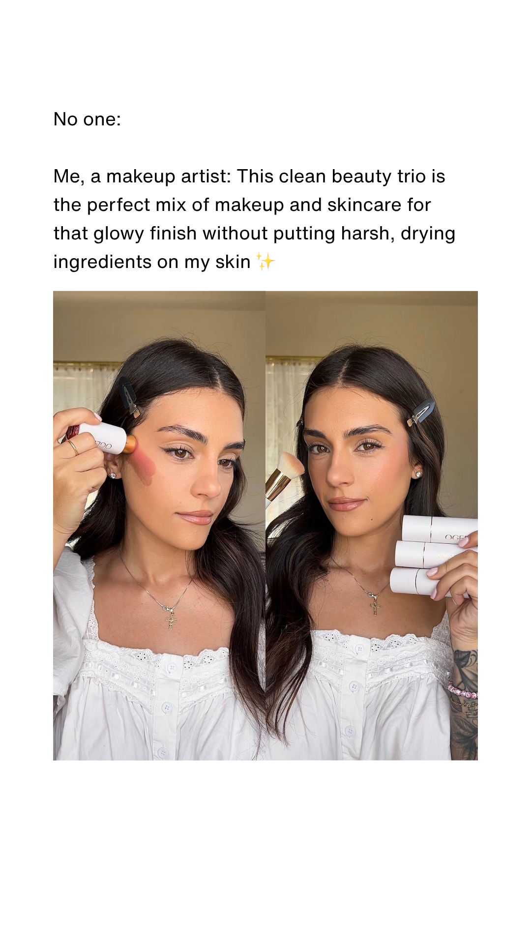 The Glow Up Facebook ad