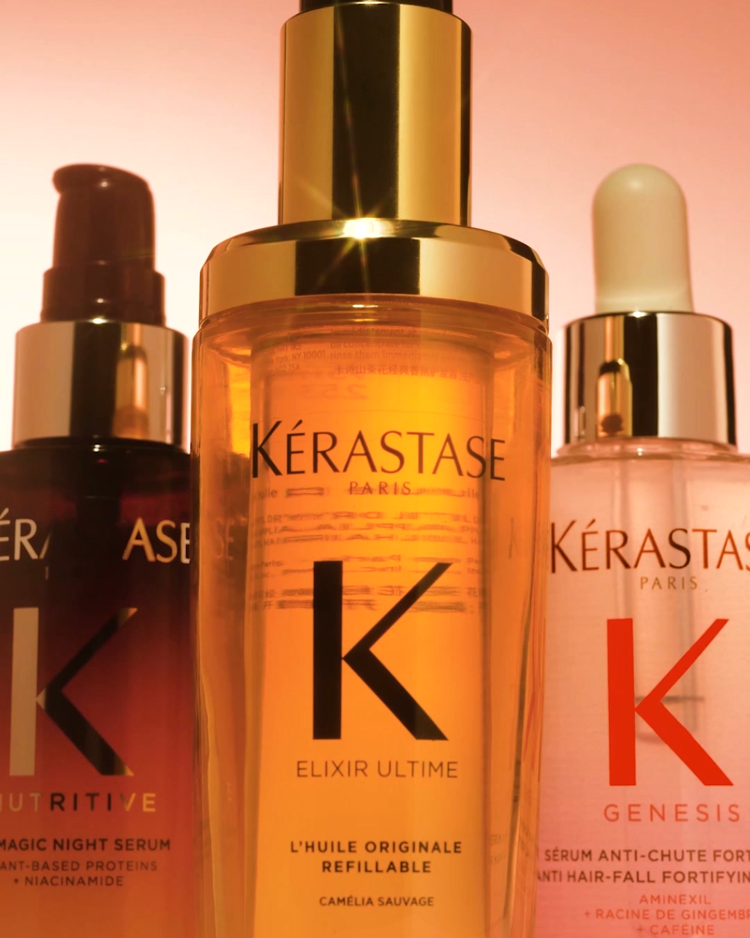 Kérastase Facebook ad: Iconic Moments. Iconic Haircare.