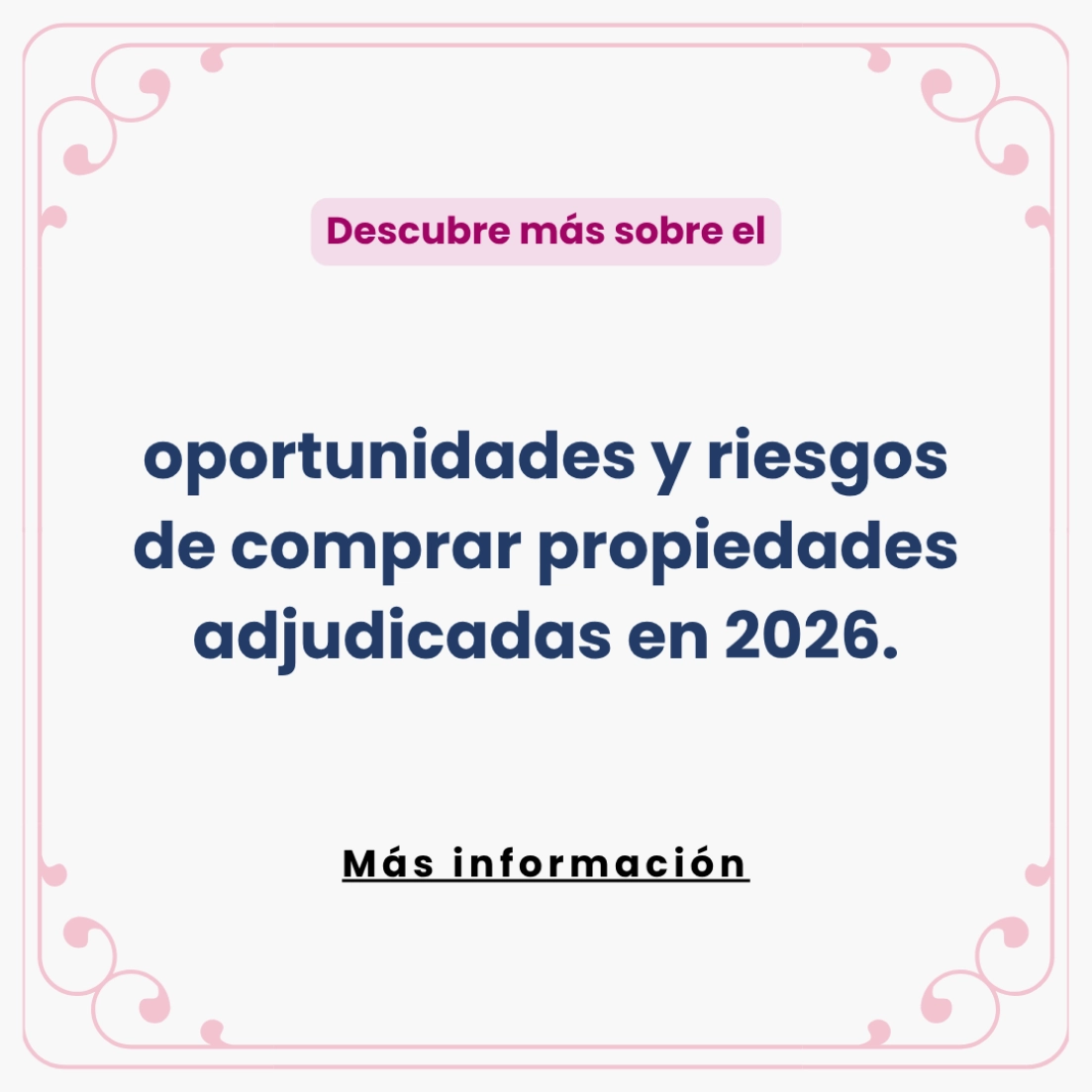 Adult Education Facebook ad: Lee más sobre la lista de casas en ejecución hipotecaria…