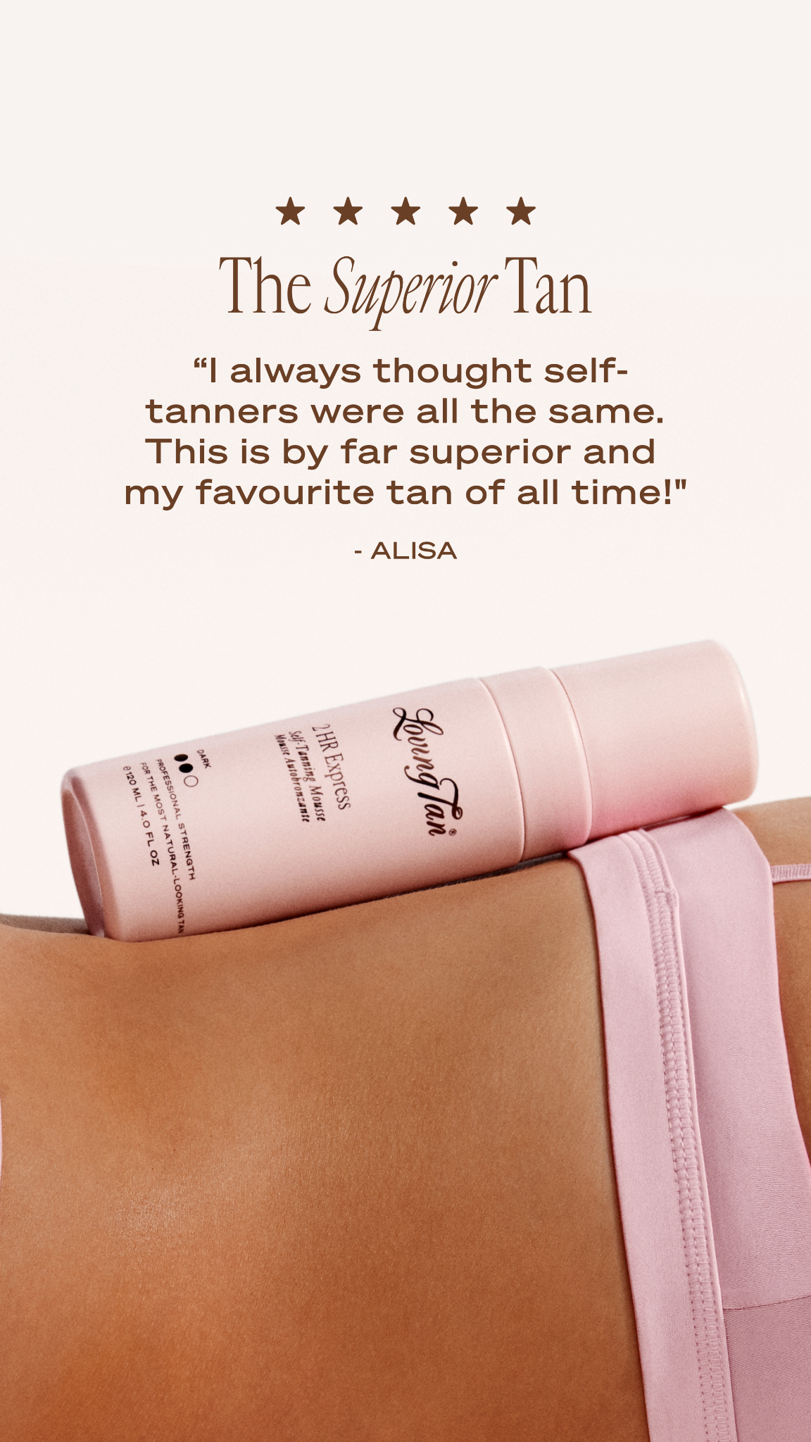Loving Tan Facebook ad