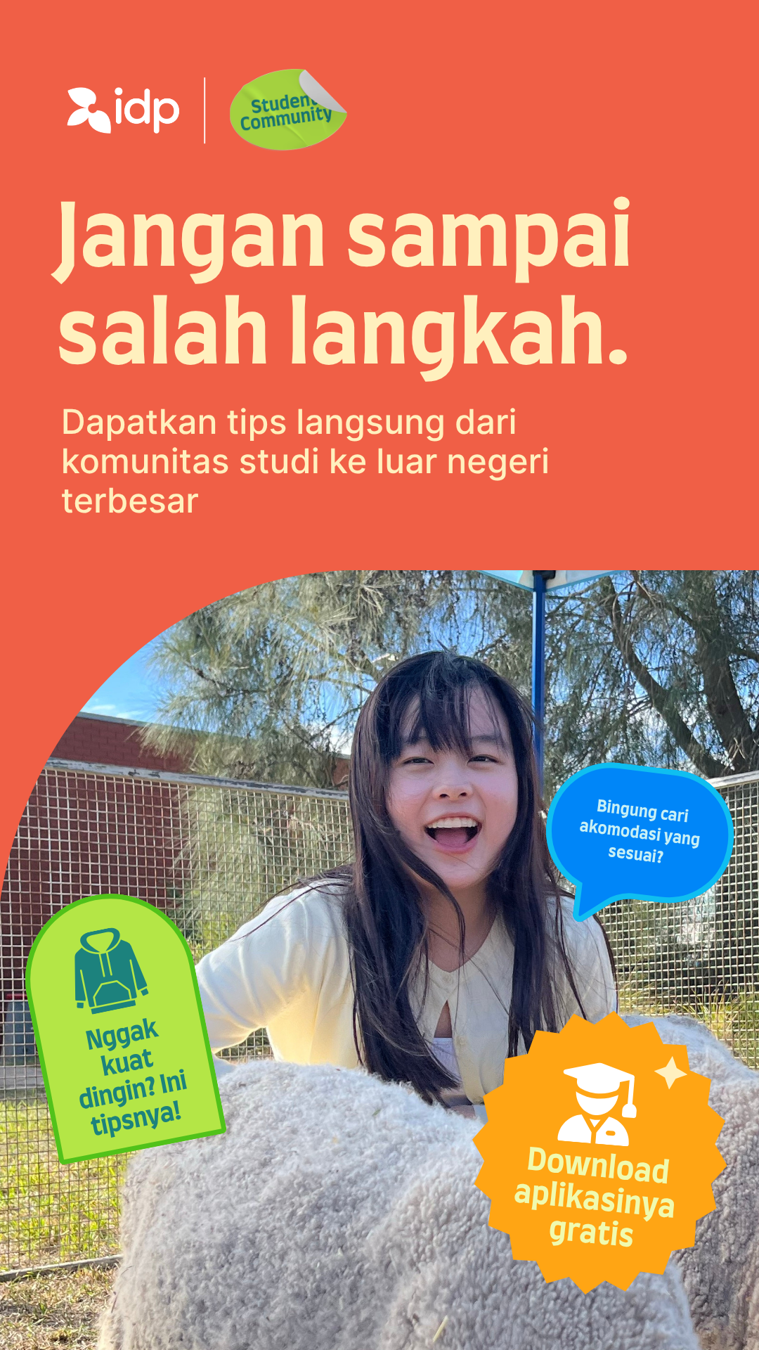 IDP Education Facebook ad