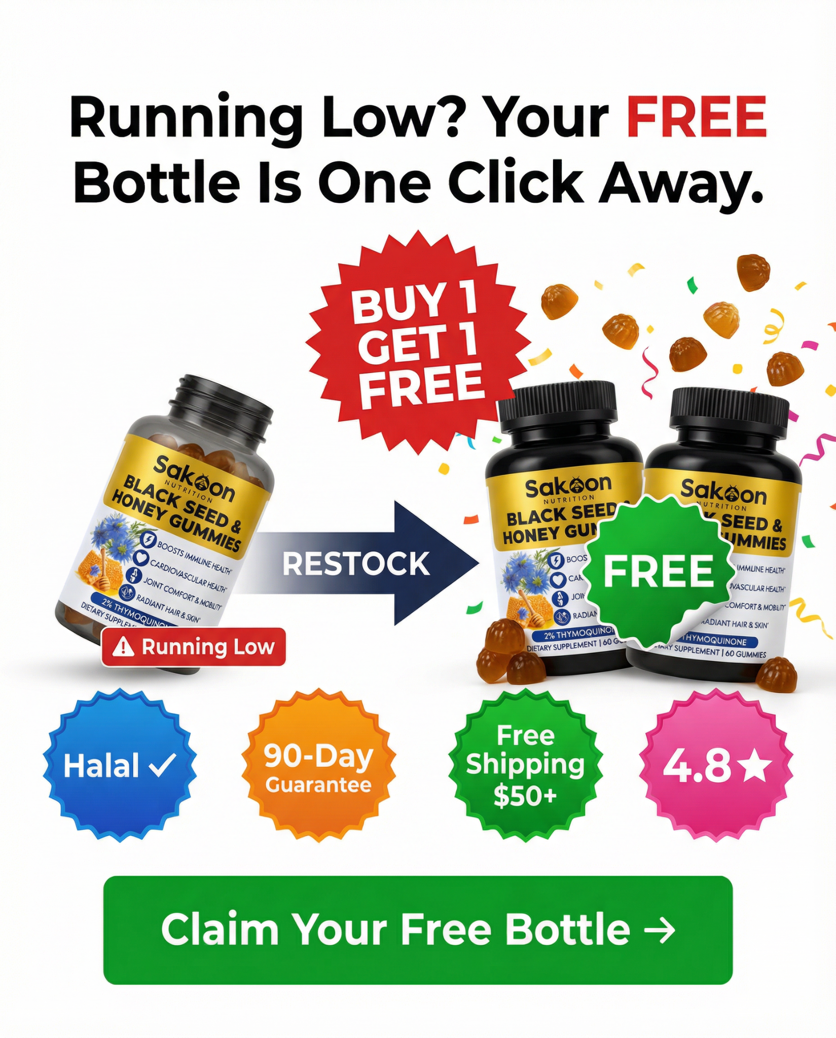 Sakoonnutrition Facebook ad