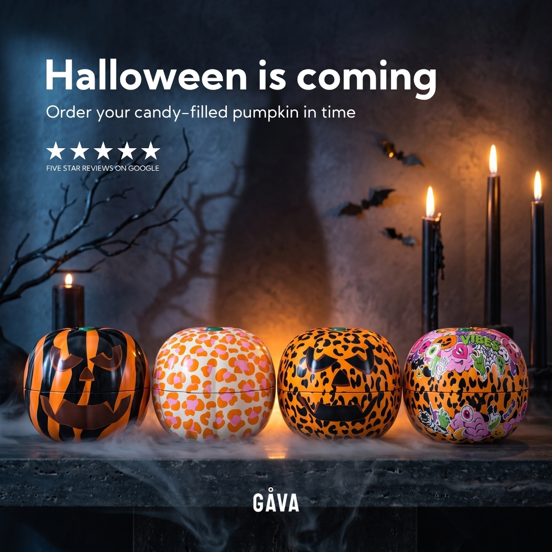 Gavagifting Facebook ad: Order Your Sweet-Filled Pumpkin in Time