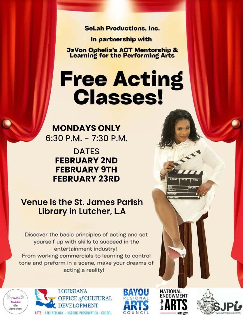 SeLah Productions, Inc. Facebook ad: .TODAY!