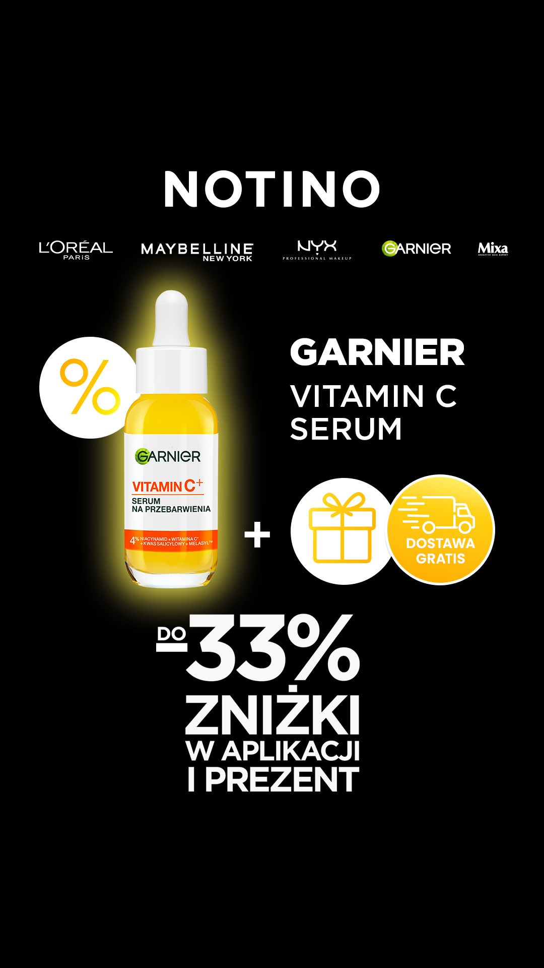 Notino Facebook ad